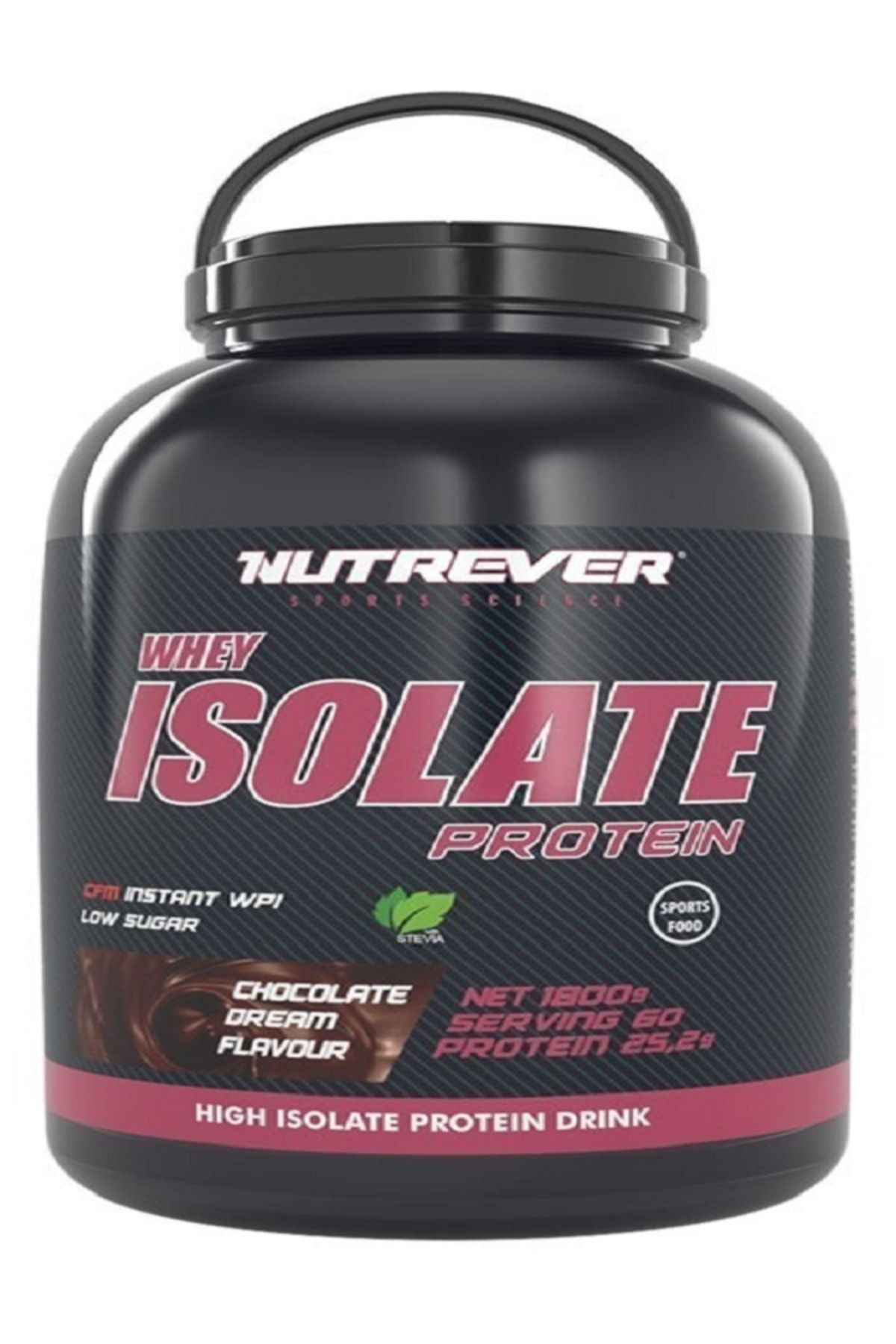 Nutrever Whey Isolate Protein 1800 gr