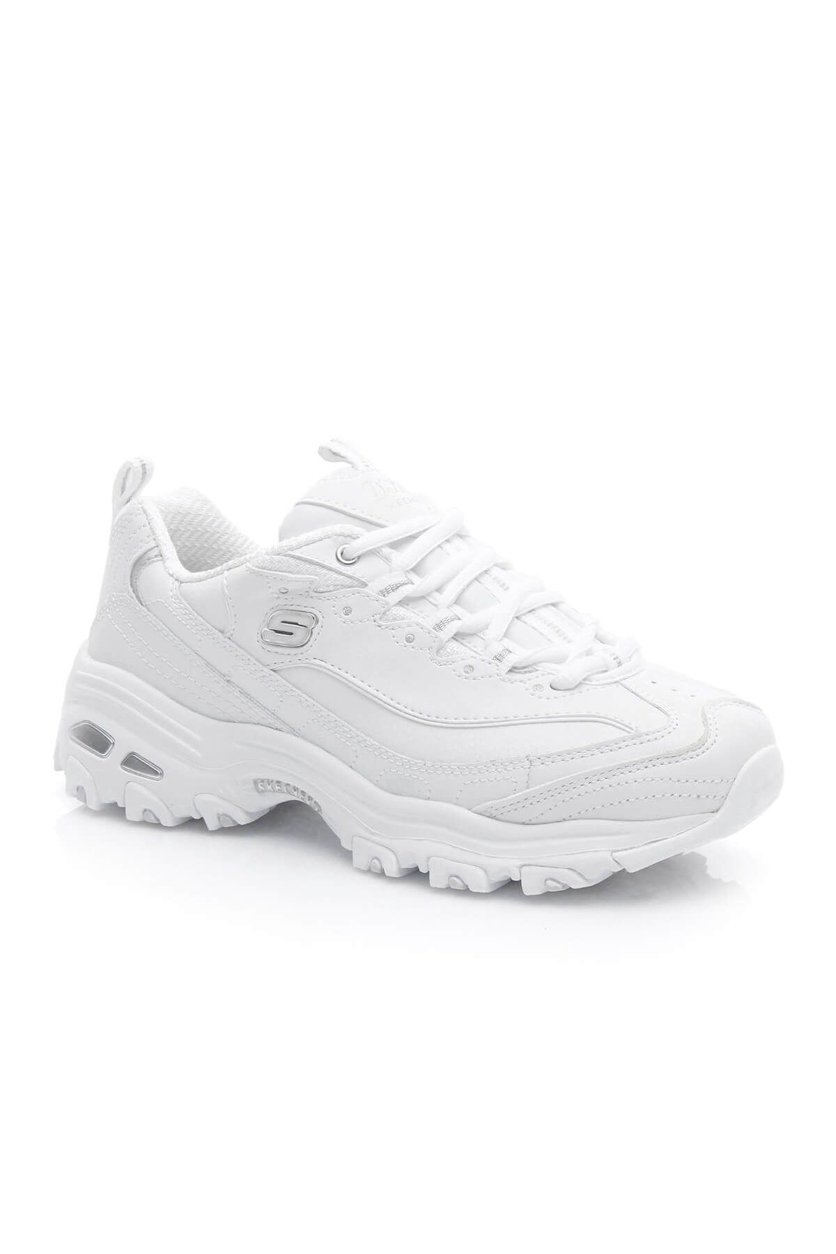 Skechers Kadın D'Lites Beyaz Ayakkabı 11931-S