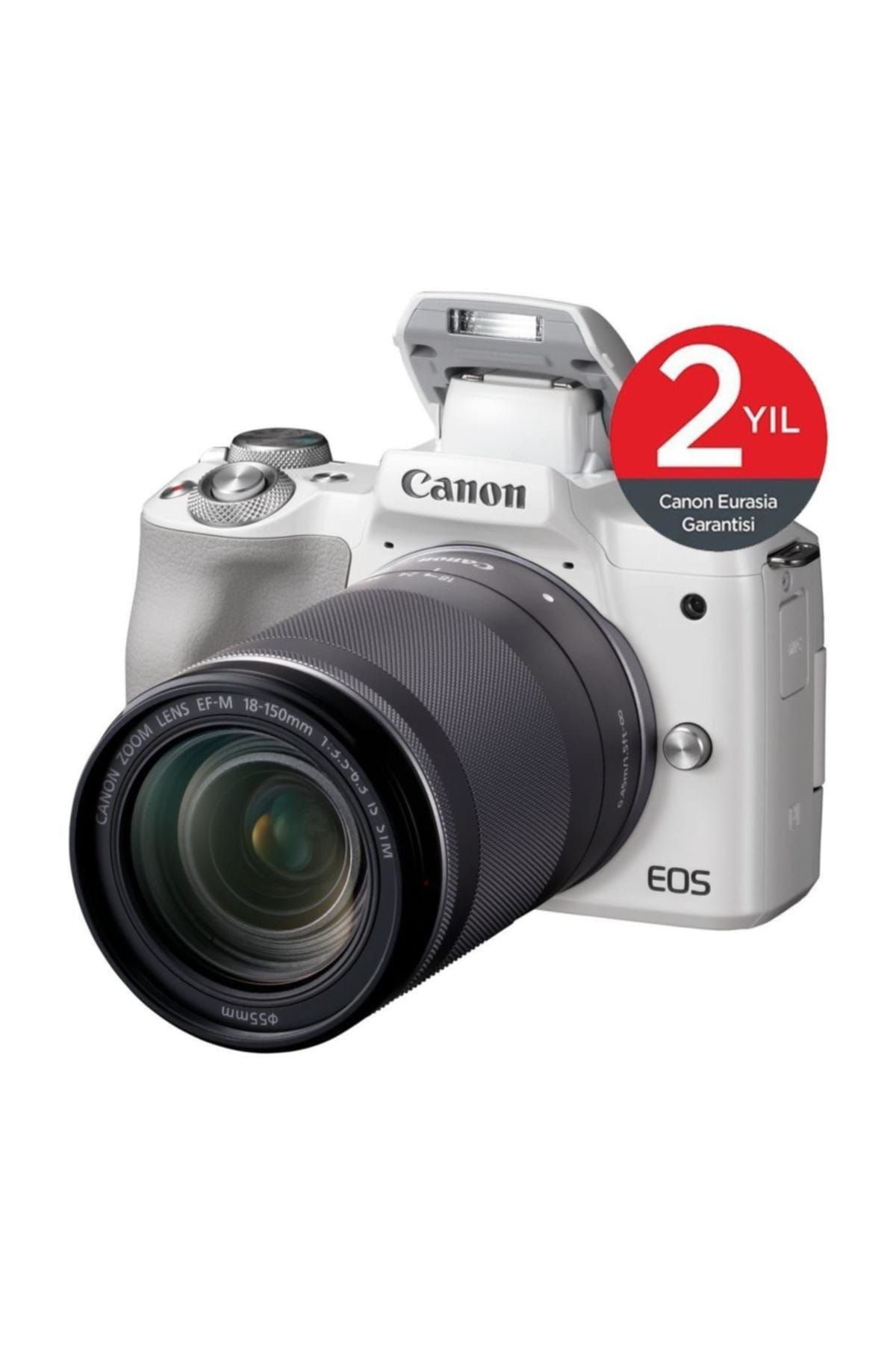 canon eos m50 18 150mm lens aynasiz