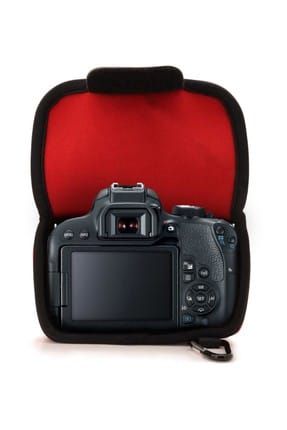Canon EOS 800D, 77D, 9000D, 250D 18-135 icin Neopren Kamera Kılıfı B072DRJ2HC
