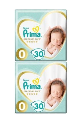 Bebek Bezi Premium Care 2'li 0 Beden 60 Adet PAKETPRİMA298