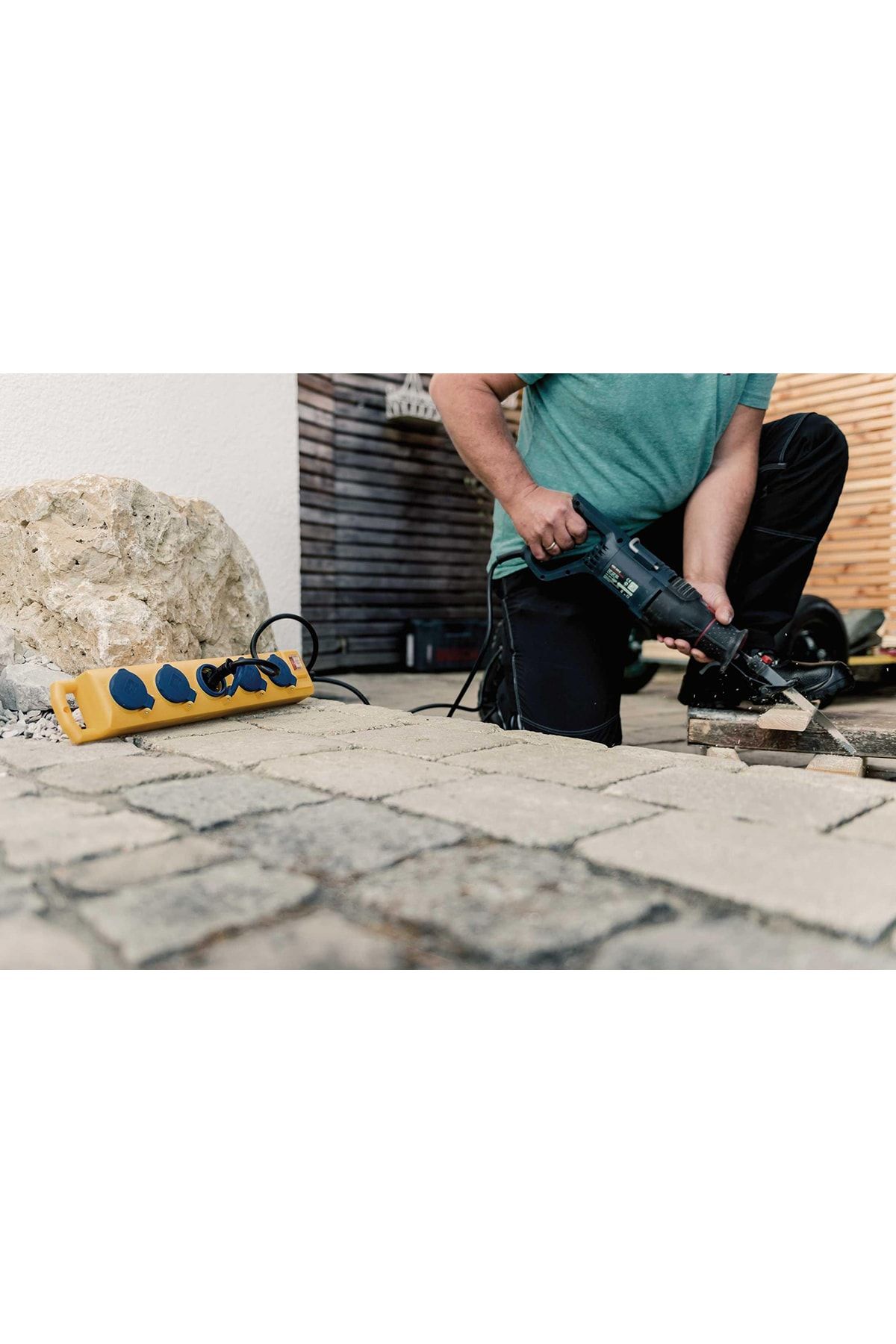 Brennenstuhl-مقبس تمديد Super-Solid Sl Ip54 مرخص مكون من 5 قطع مع مرحل تيار التسرب، قياسي 1109836 2