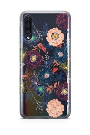 Galaxy A70 Kılıf Silikon Arka Koruma Kapak Botanik Bahcesi Desenli mfoni_101753