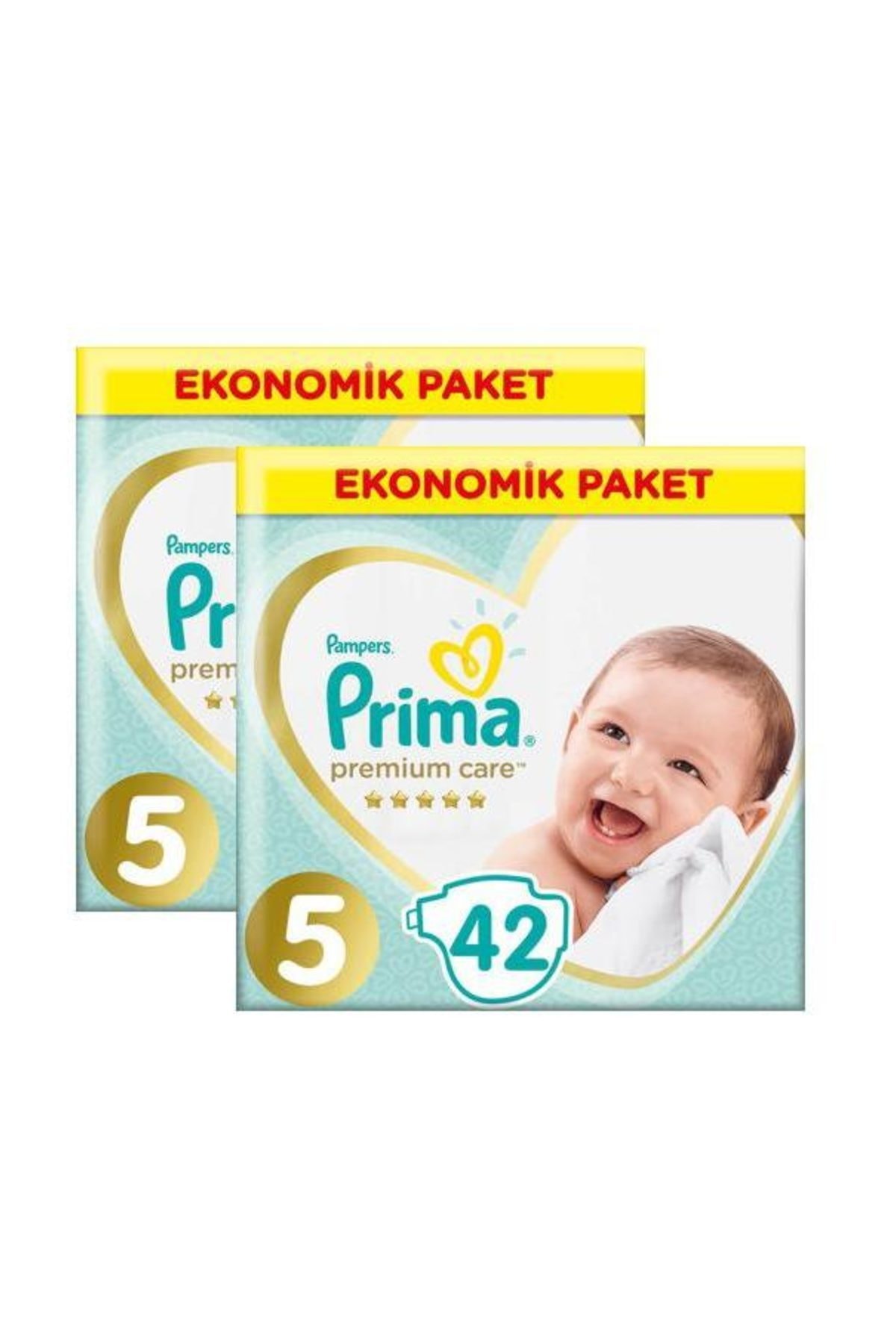 Prima Premium Care Bebek Bezi 5 Beden 11-18 Kg 42'li 2'li 84 Adet