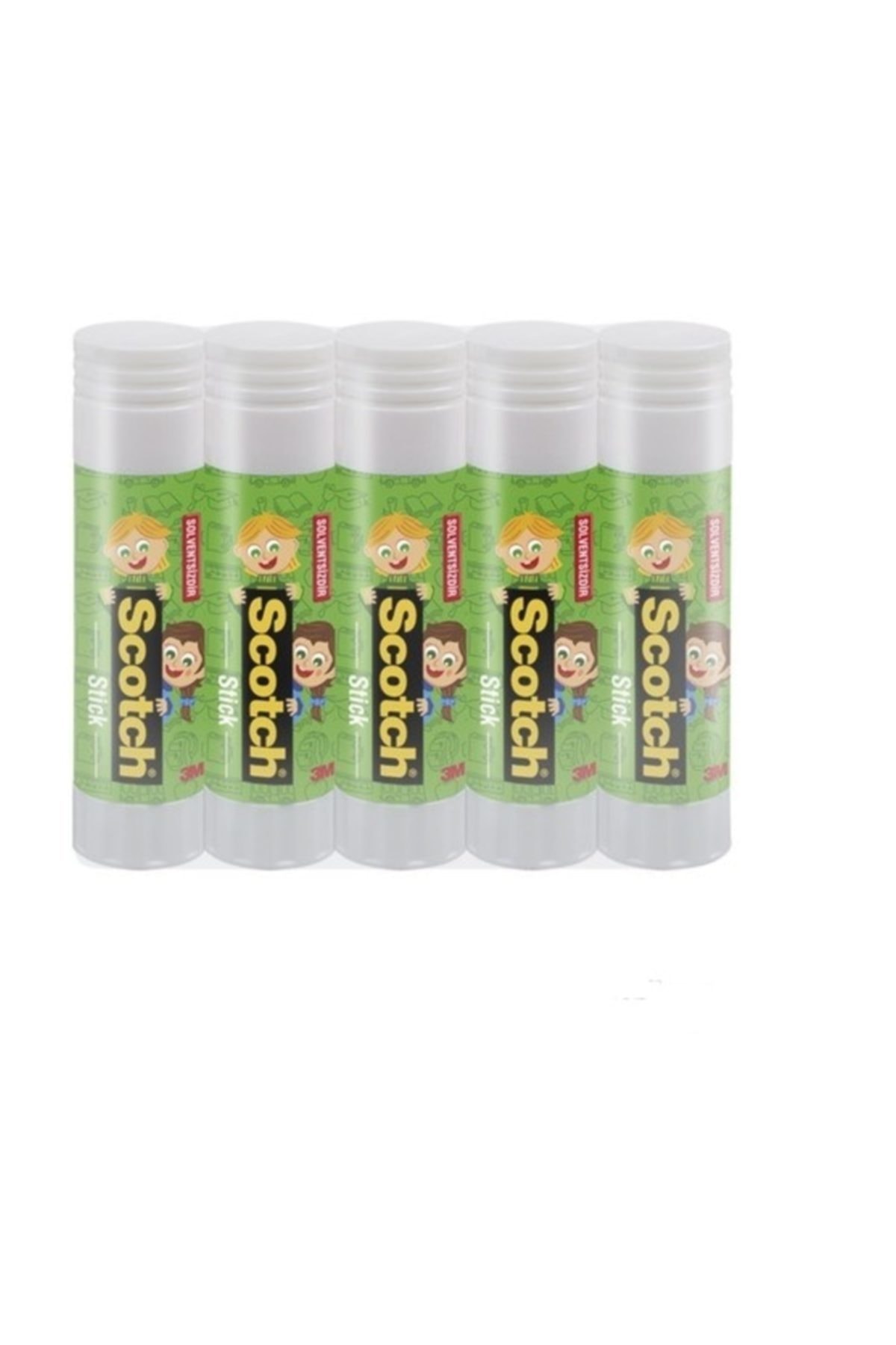 Scotch 6208sf5 Stick Adhesive 5pk