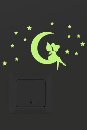 Gece Parlayan Çocuk Odası Priz Sticker FPS-11