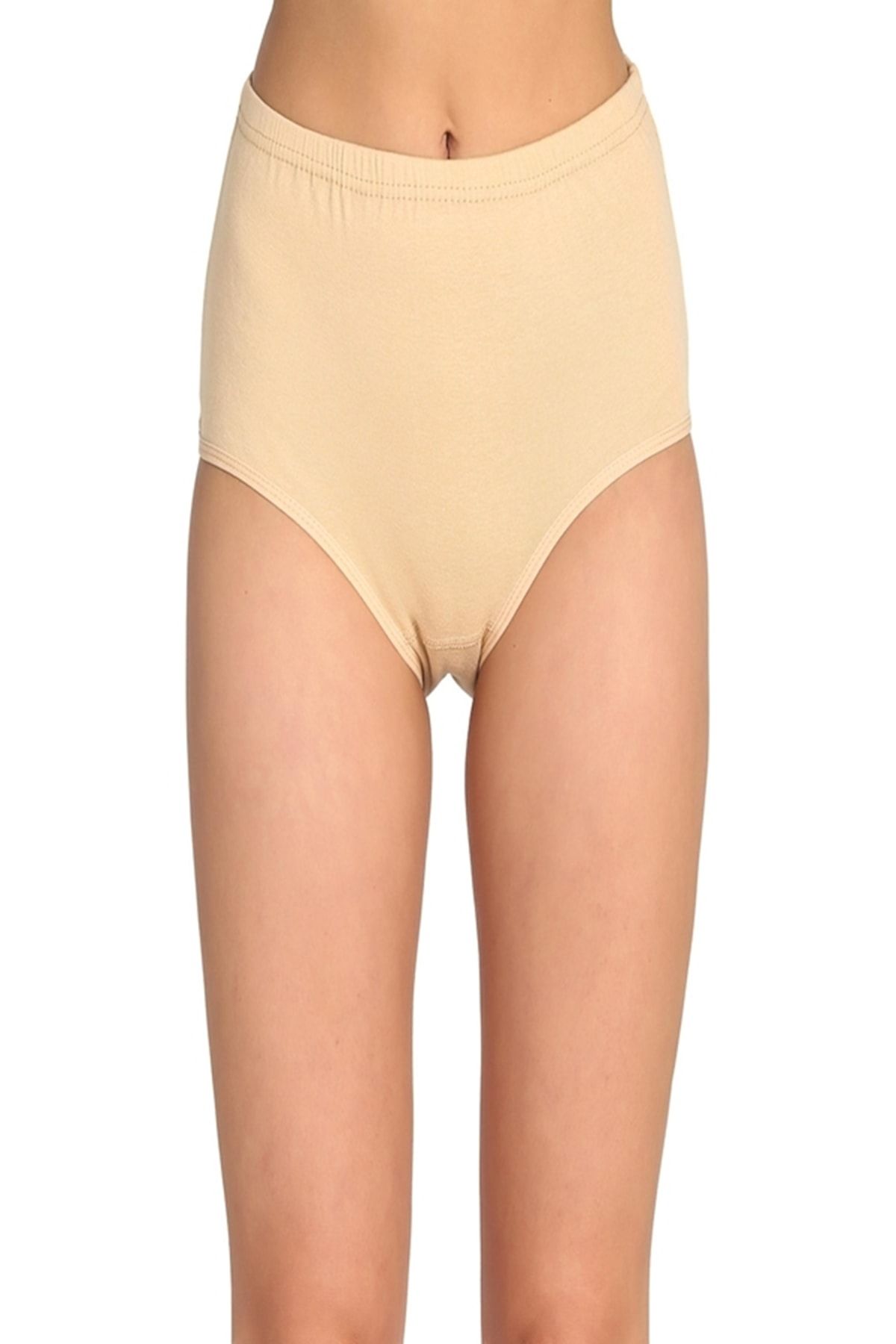 Tutku-Pack of 5 100% Cotton 100% Cotton Bato Panties Skin Color 2