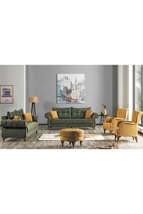 caddeyildiz deco yesil salon takimi fiyati yorumlari trendyol