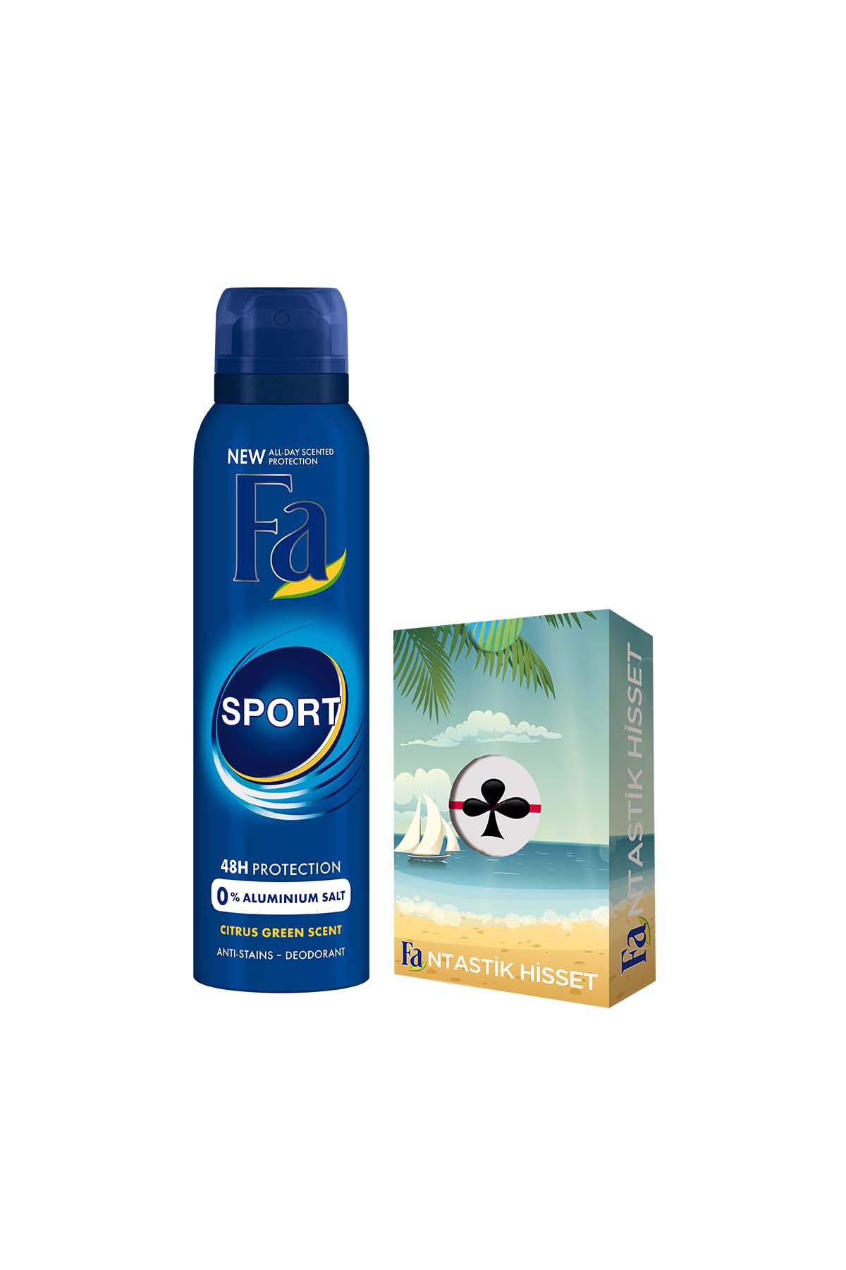 Fa Sport Men Deo Spray 150 ml + İskambil Kağıdı
