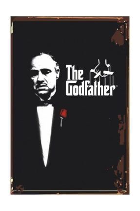 The Godfather Baba Sinema Retro Vintage Ahşap Poster 2030272