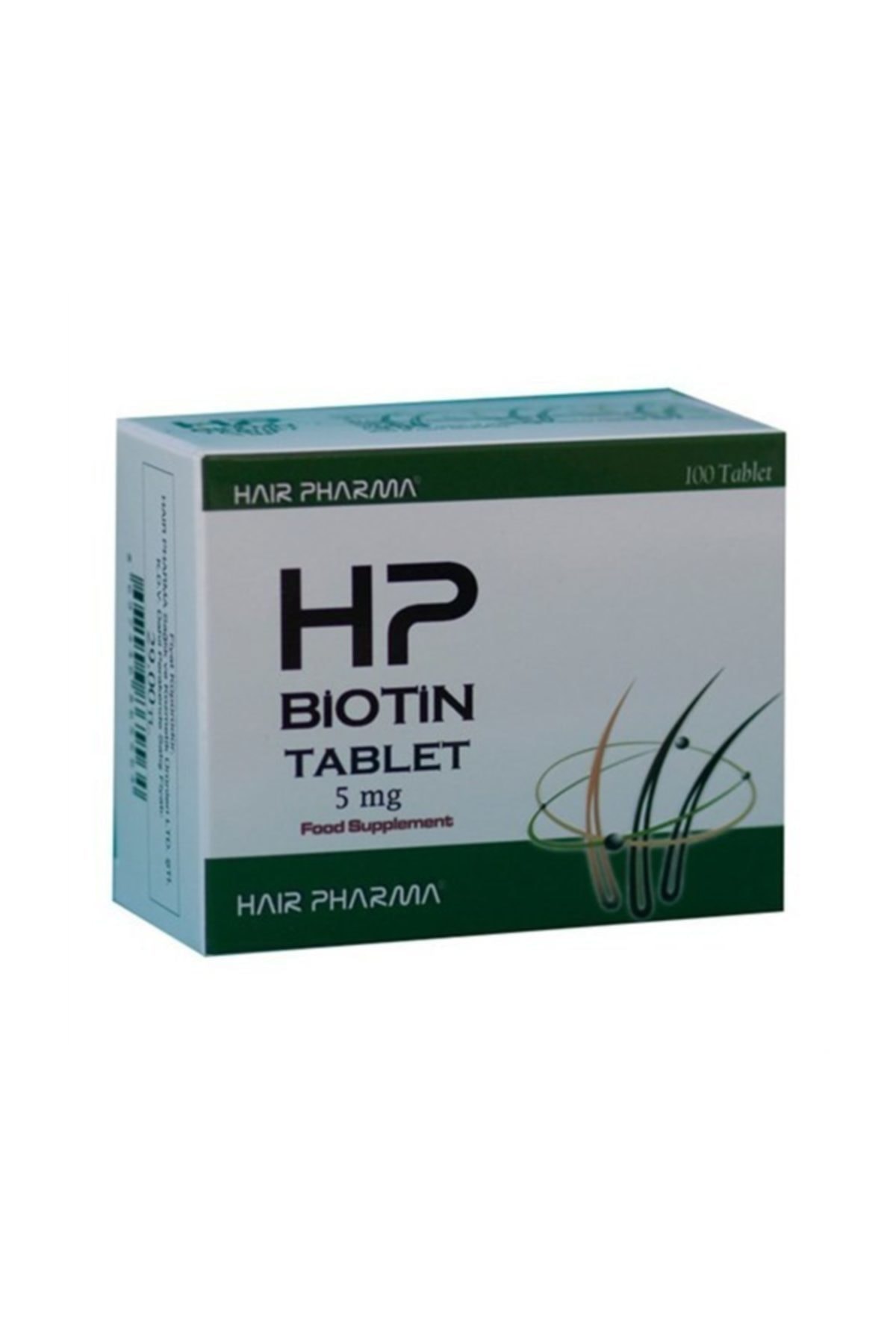 HP Biotin Tablet 5 Mg Biotin 120 Tablet