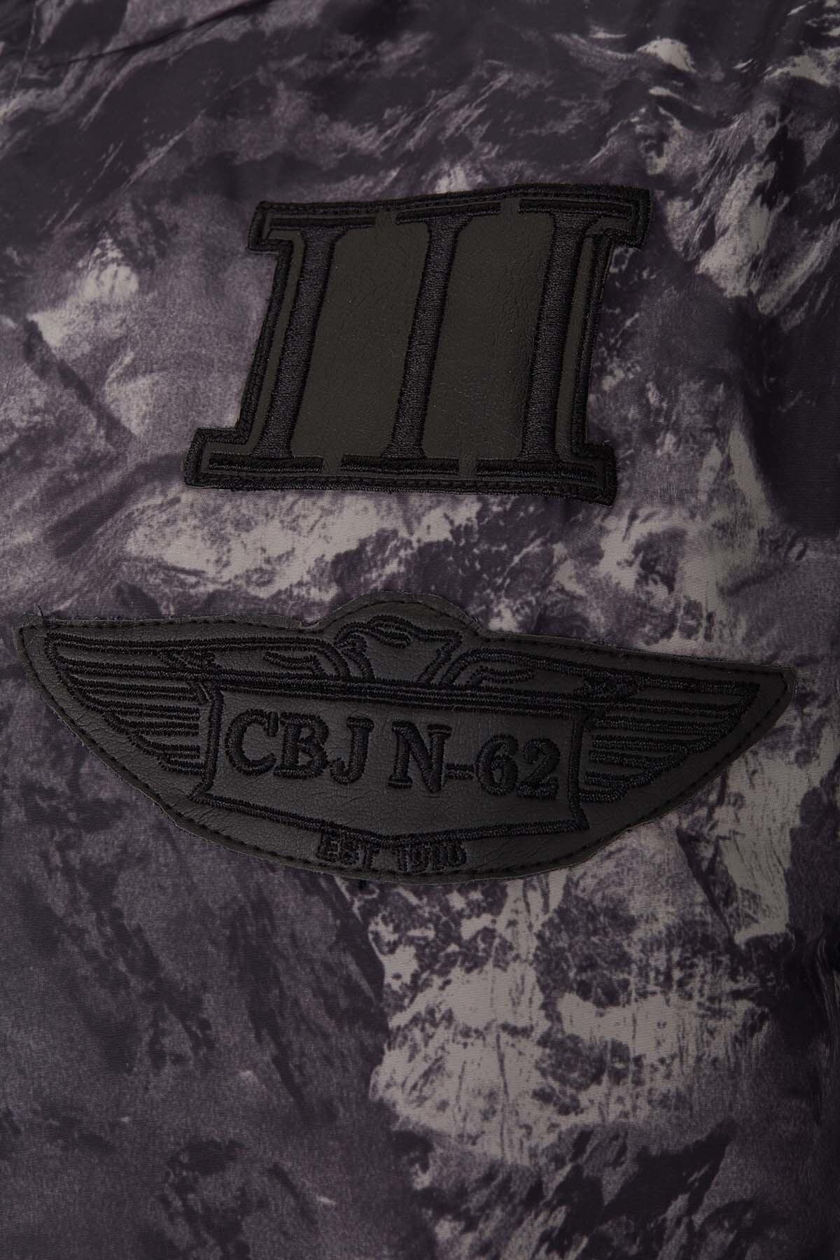 ژاکت مردانه خاکستری Cipo&Baxx | CJ210 اورجینال - تصویر 6