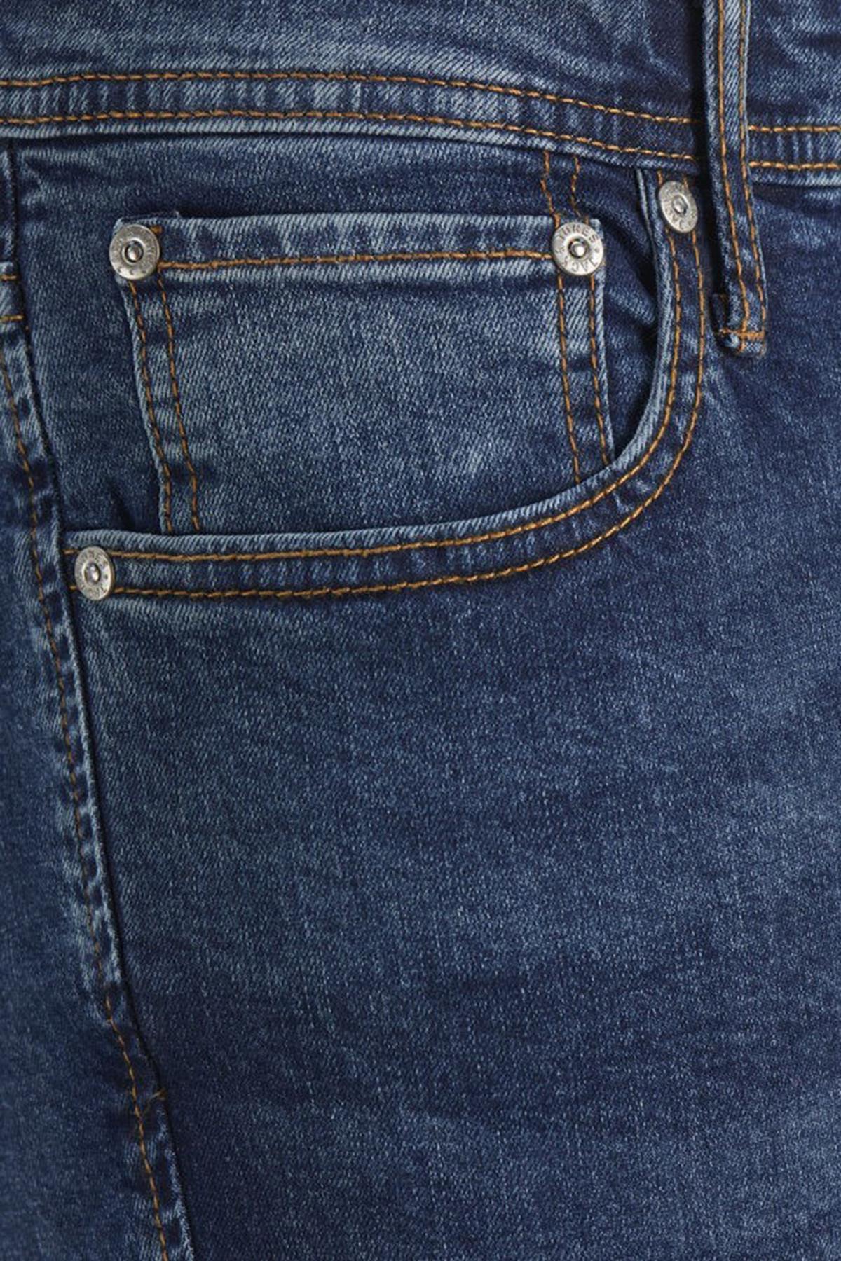 شلوار جین مردانه راسته فاق نرمال | جک اند جونز Jack & Jones 12141628 - تصویر 4