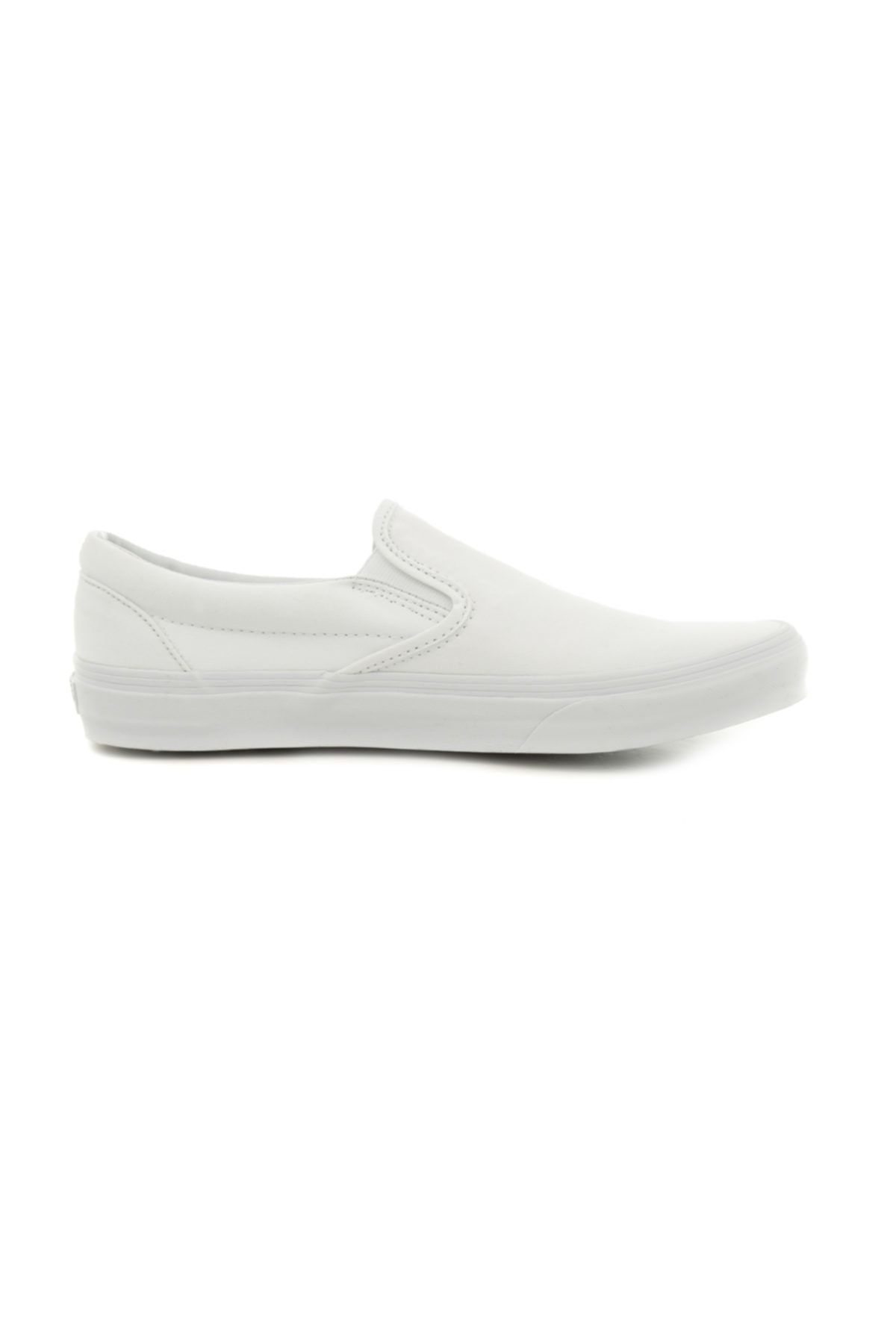 Vans 000eyew001-r - Klasyczne Białe Unisexowe Wsuwane Trampki Unisex - 44.5