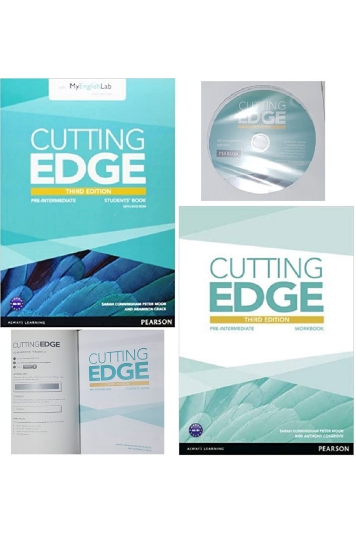 Pearson Cutting Edge Pre Intermediate Students Book Workbook With Myenglishlab Dvd Rom Fiyati Yorumlari Trendyol