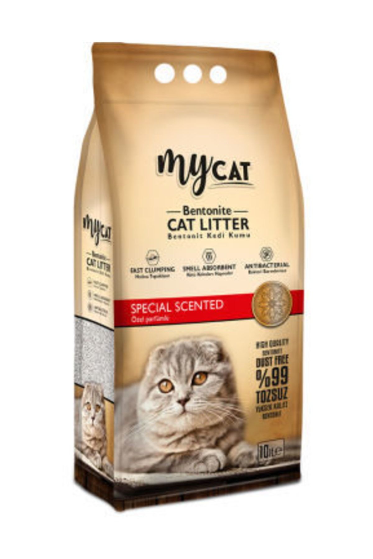 wise cat mycat 10 lt bentonit kedi
