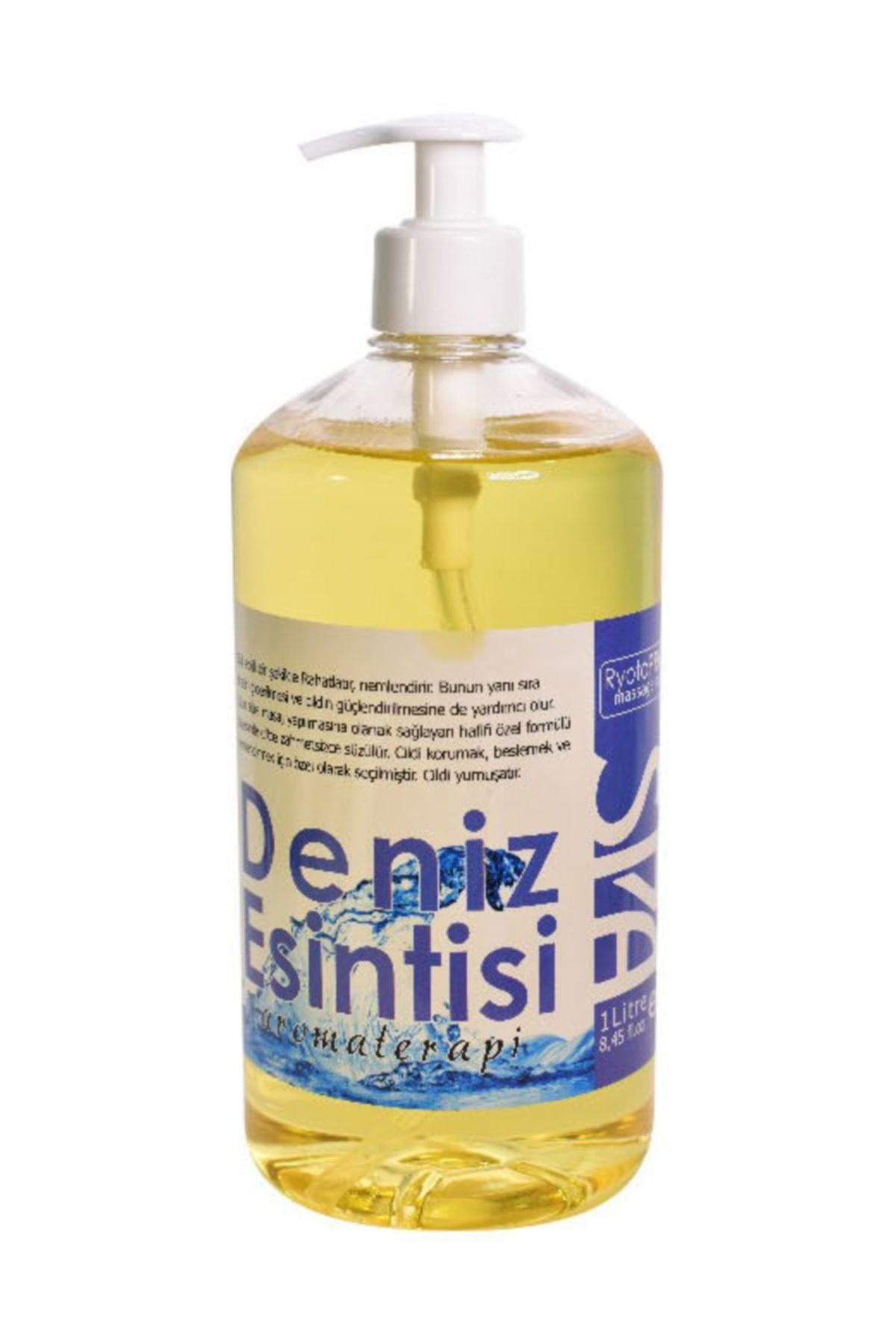 RyotoPRO Deniz Esintisi Aromaterapi Masaj Yağı %100 Doğal 1 Lt. / RyotoPRO Sea Breeze Aromatherapy Massage Oil 100% Natural 1 Lt.