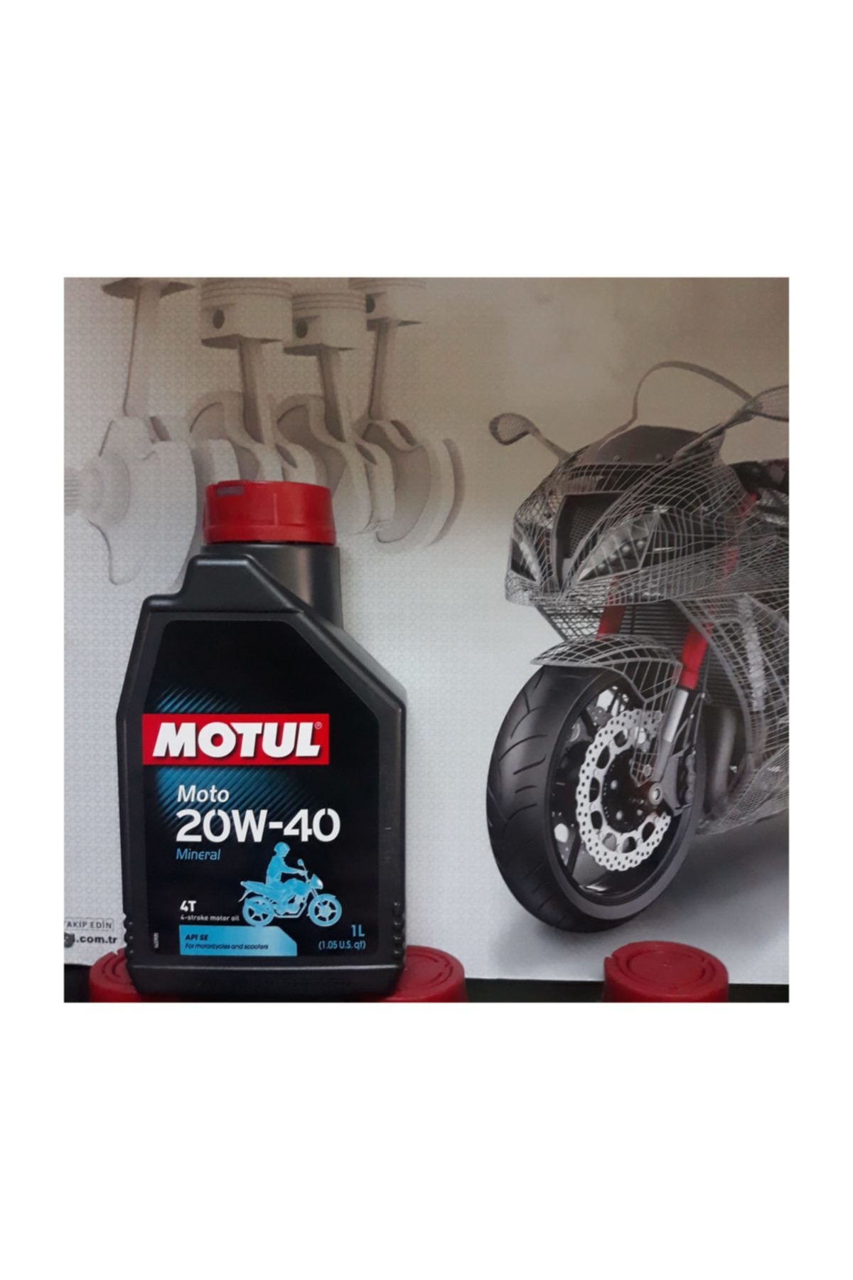 Motul Minaral 20w40 4 Zamanlı Motor Yagı