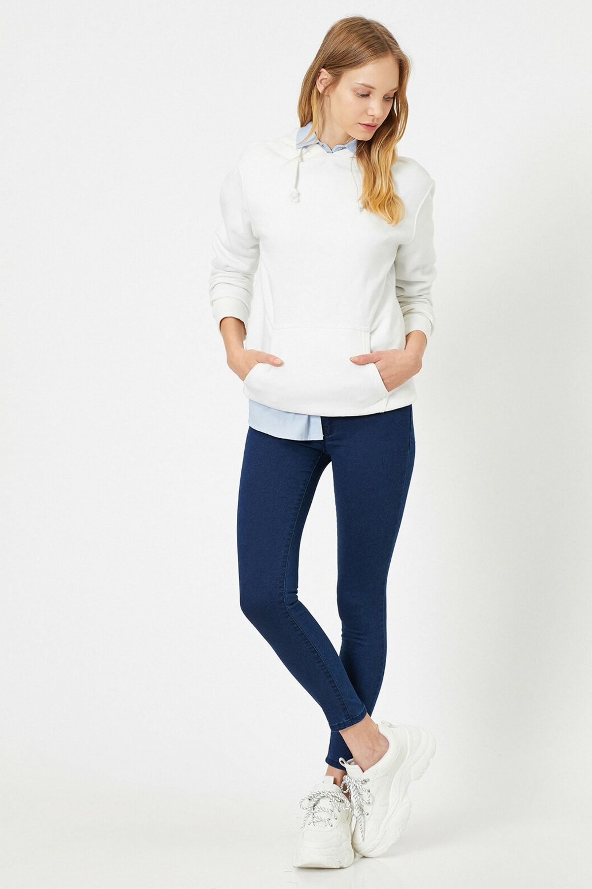 Koton Jeans Dunkelblau Skinny