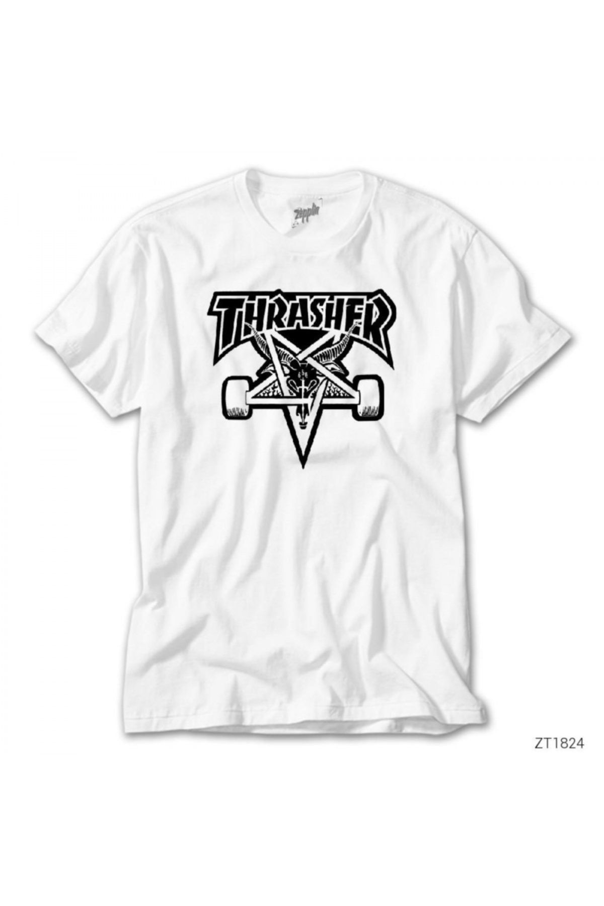 666 thrasher shirt best sale