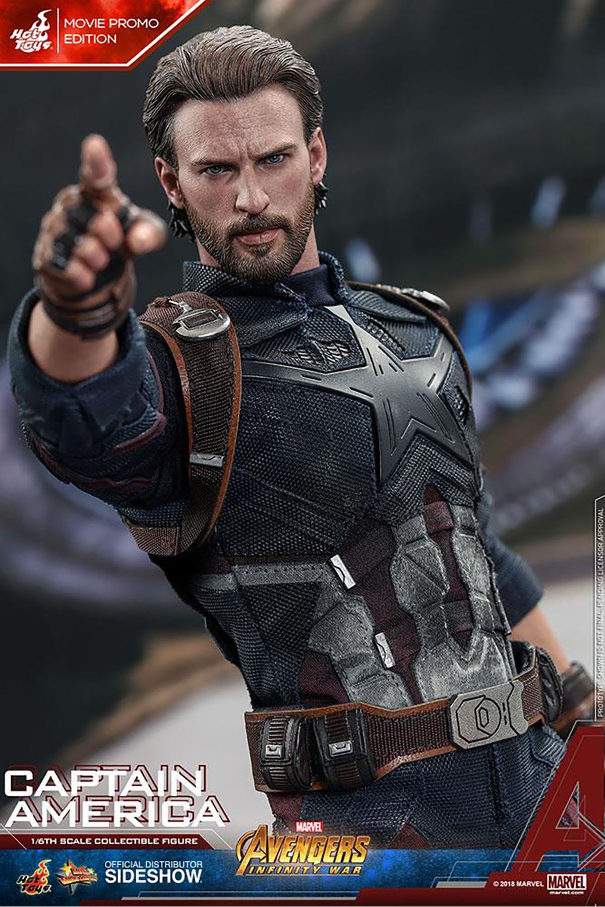 Hot Toys Captain America Infinity War Sixth Scale Figure