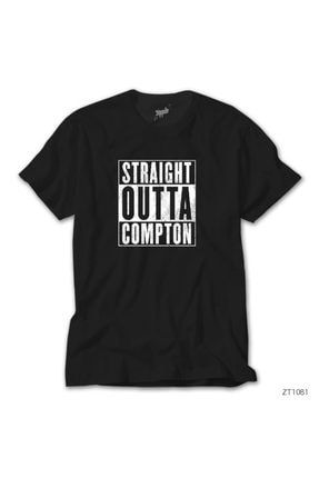 Nwa Straight Outta Compton Siyah Tişört ZT1081