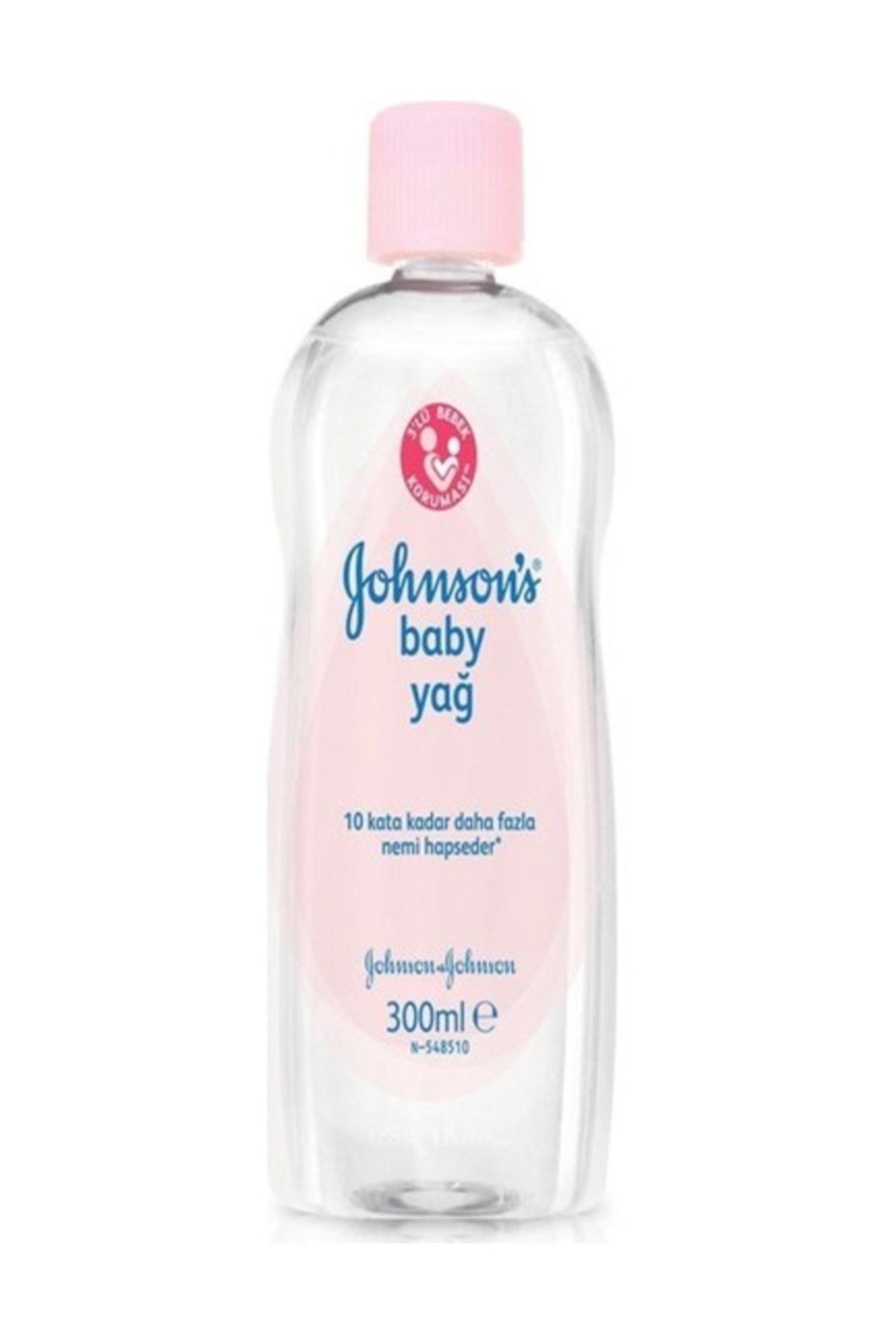 Johnson's Baby Bebek Yağı Nemlendirici 300 ml 6 Adet
