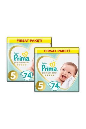 Bebek Bezi Premium Care 5 Beden Junior 148 Adet PAKETPRİMA255