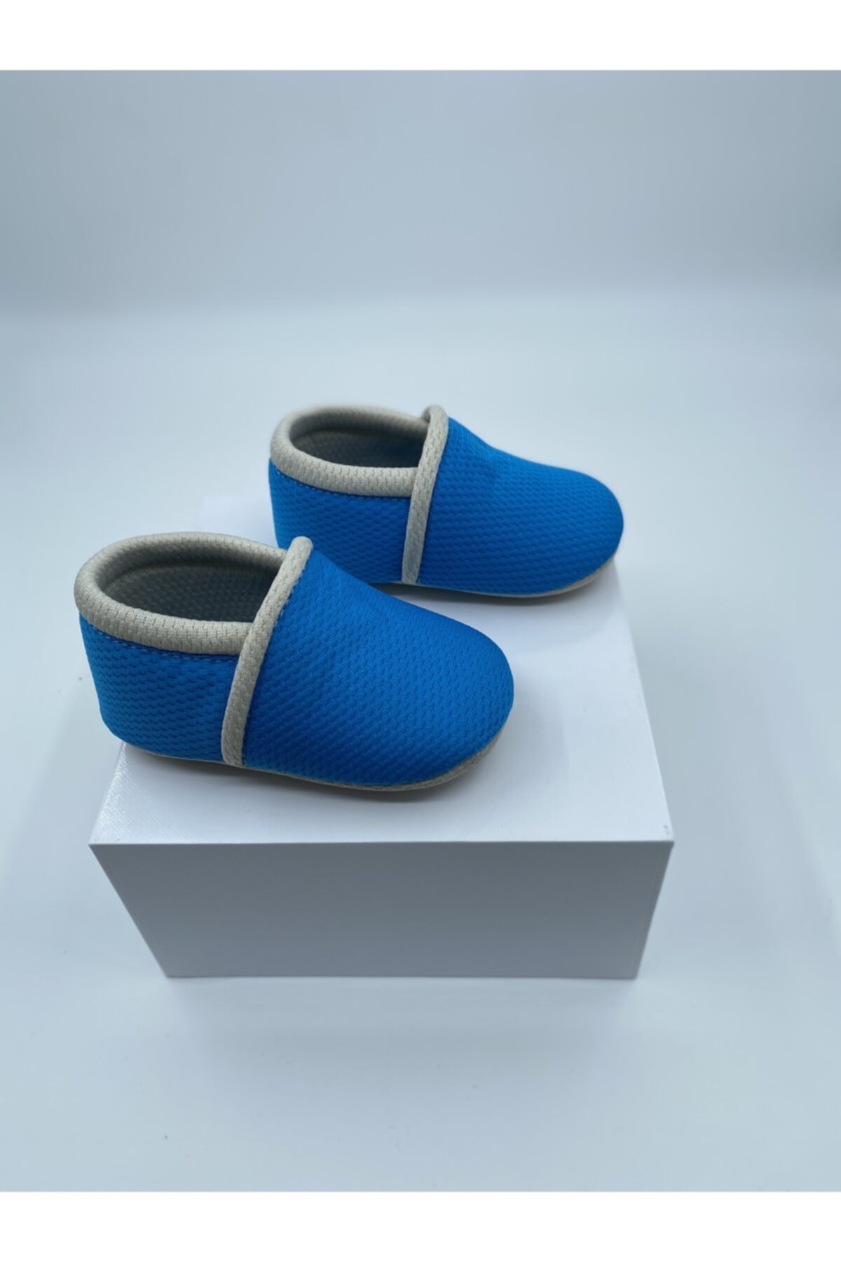 candyron Bebek Bez Ayakkabı - 3 Katmanlı - Mavi