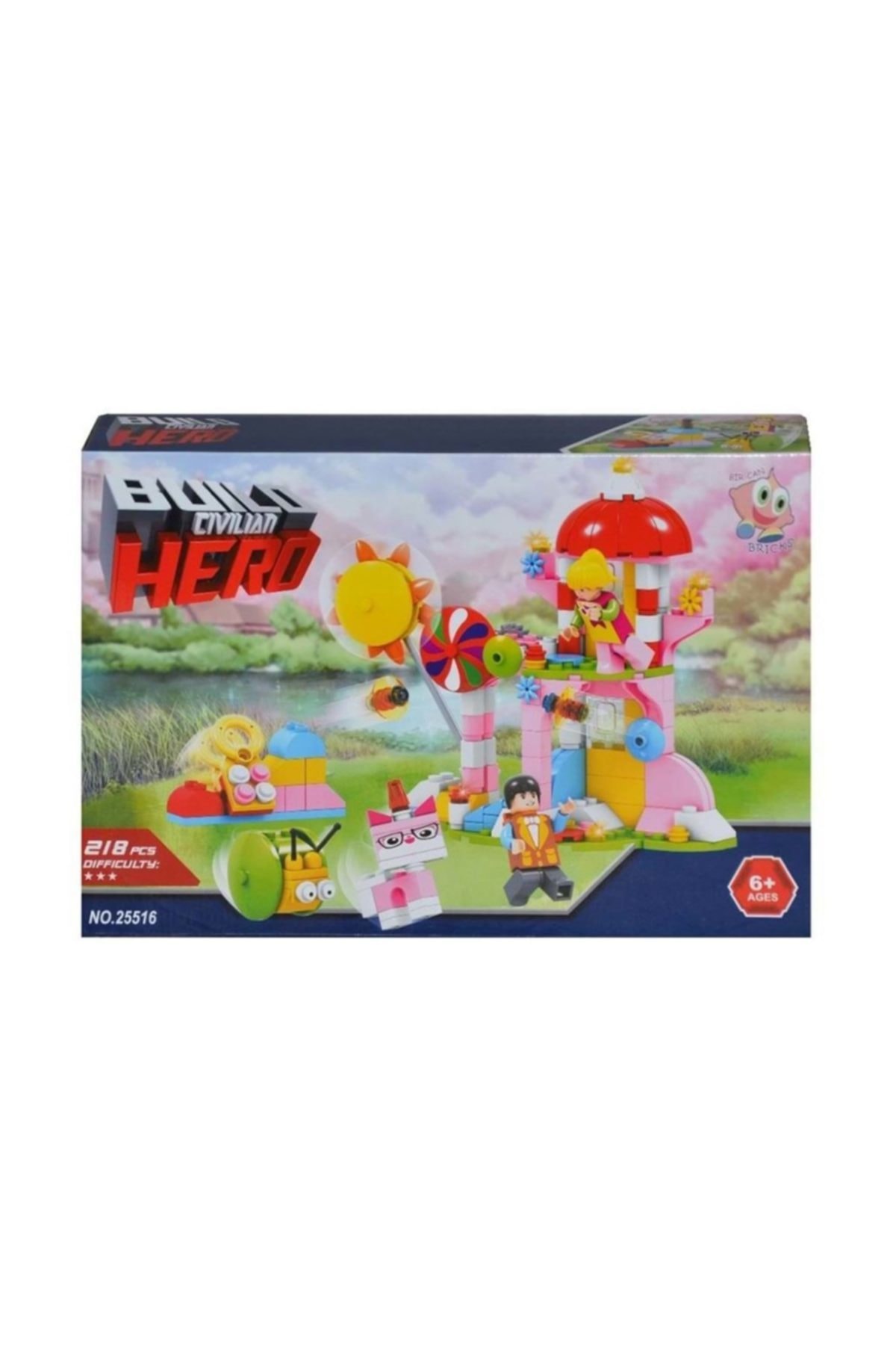 0131-25516 مجموعه قهرمان آجرهای آسیا / ۲۱۸ قطعه