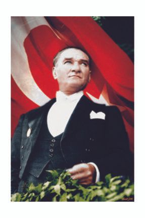 Atatürk Resmi Raşel Kumaş 150x225cm. ATA19150225