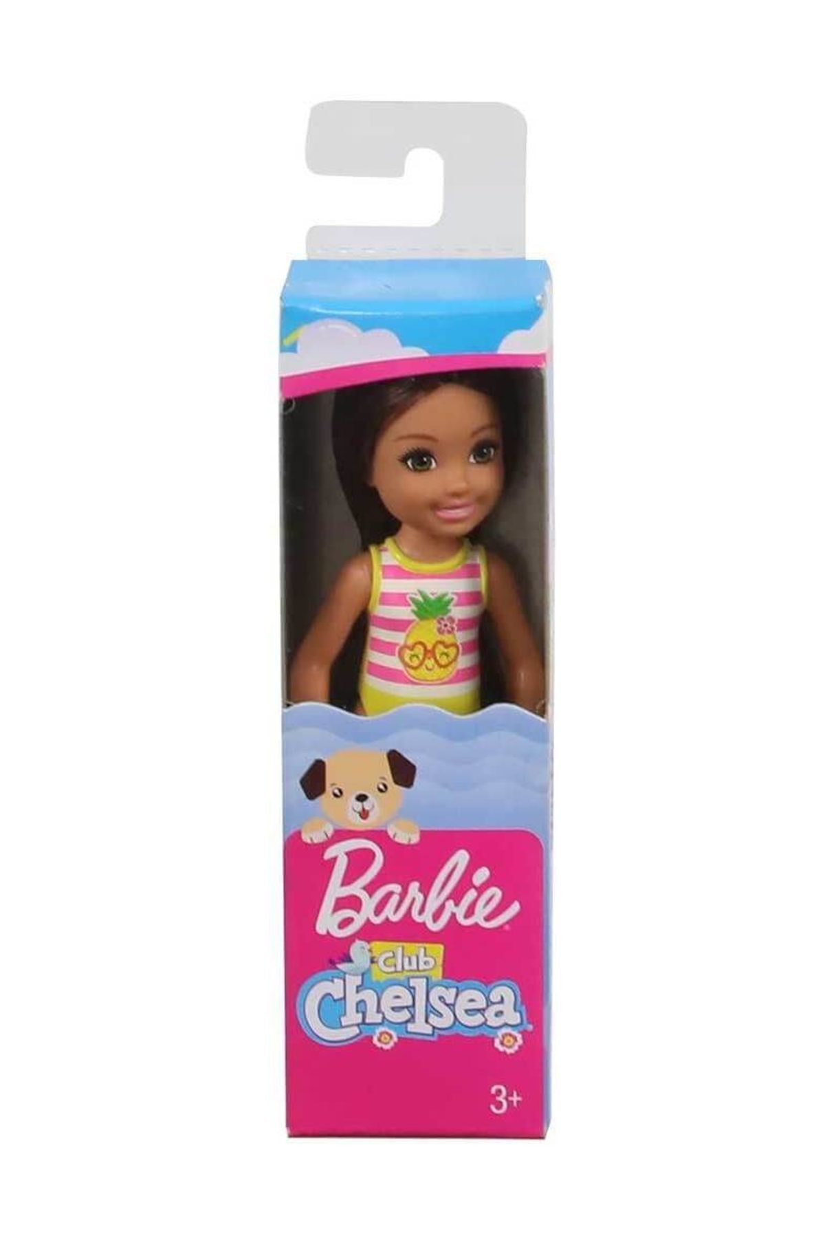 Barbie Chelsea Tatilde Bebekleri GLN73 - Esmer - Ananas Atletli fotoğrafı 2 (önizleme)