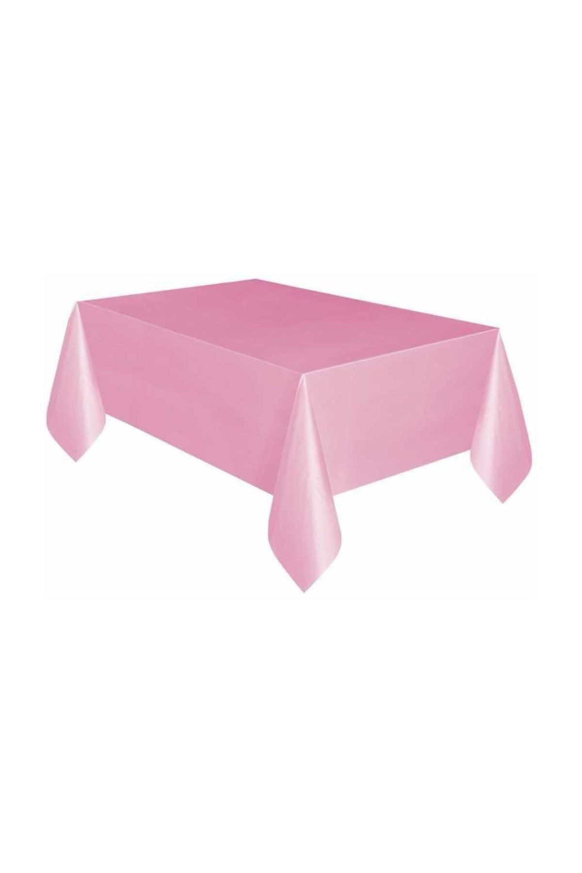 BalonEvi Pembe Doğumgünü Masa Örtüsü 120x180