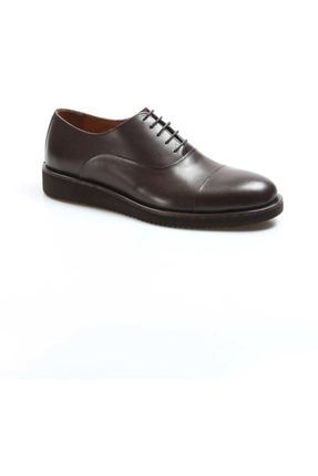 Klasik Ayakkabı Hakiki Deri Kahve Erkek Oxford Ayakkabı 822ma052 822MA052