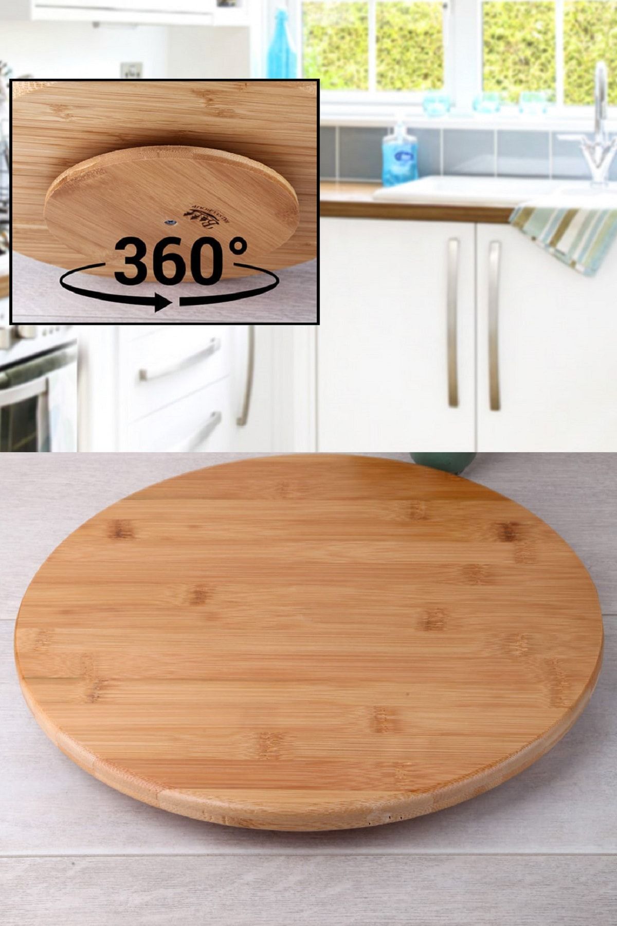 manor 33 cm doner standli lux bambu