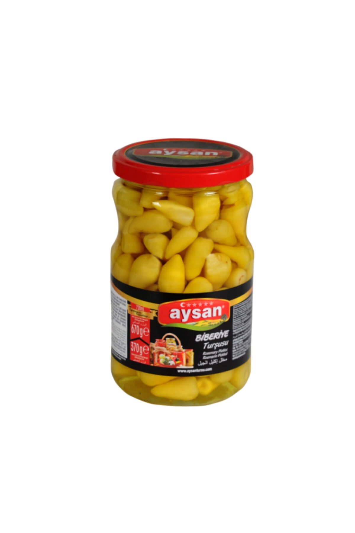 AYSAN Biberiye Turşusu 670 gr