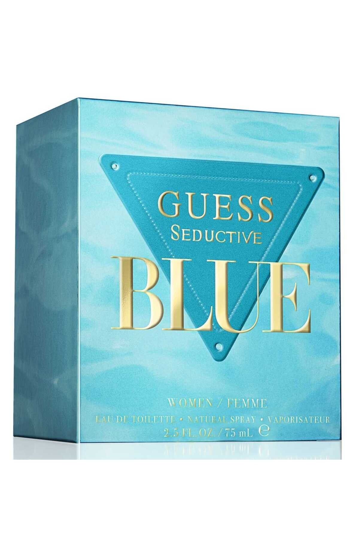 Guess عطر زنانه seductive blue for ادوتویلت sp 75 ml