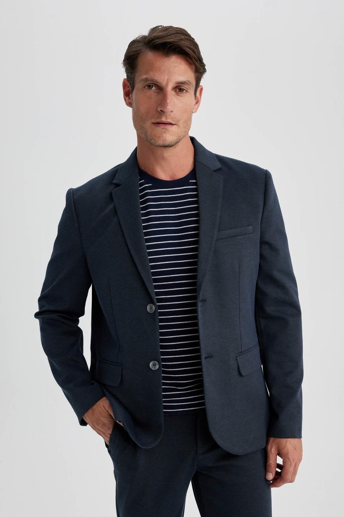Navy blue Men Blazers Styles Prices Trendyol