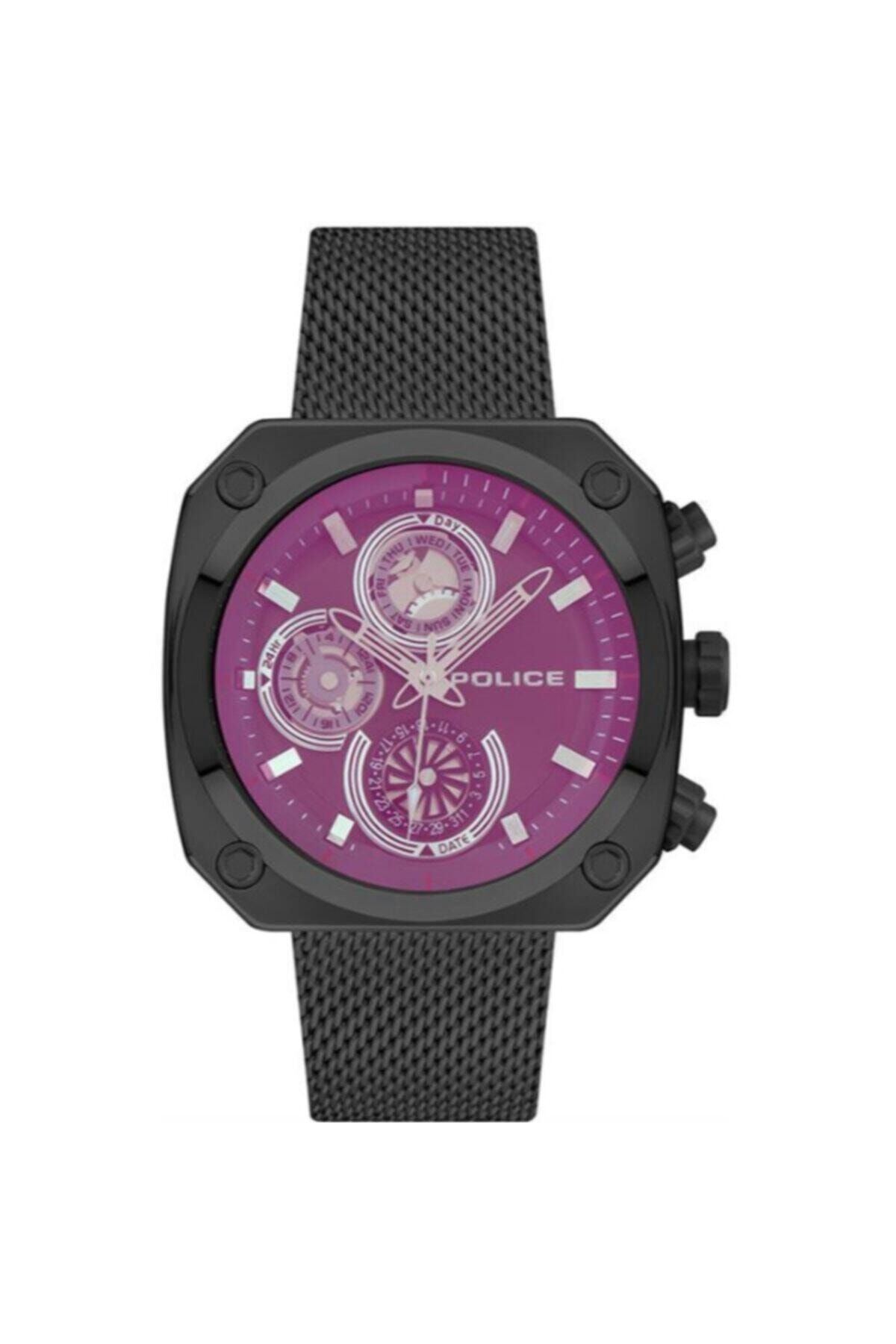 POLICE Watch Black Black Trendyol