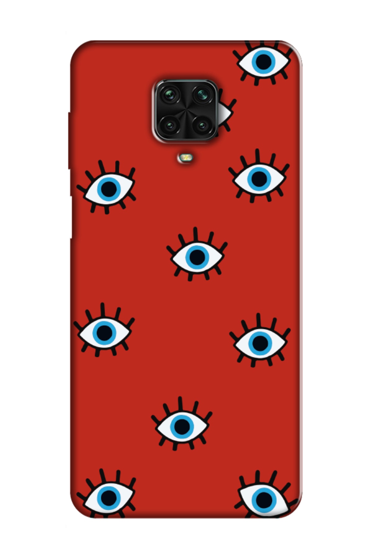 Redmi Note 9 Pro Evil Eye Eyes Red Phone Case