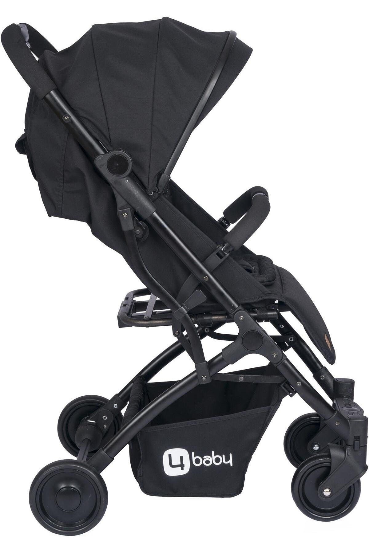 4 Baby Drone Sky Kabin Bebek Arabası Siyah/siyah fotoğrafı 2 (önizleme)