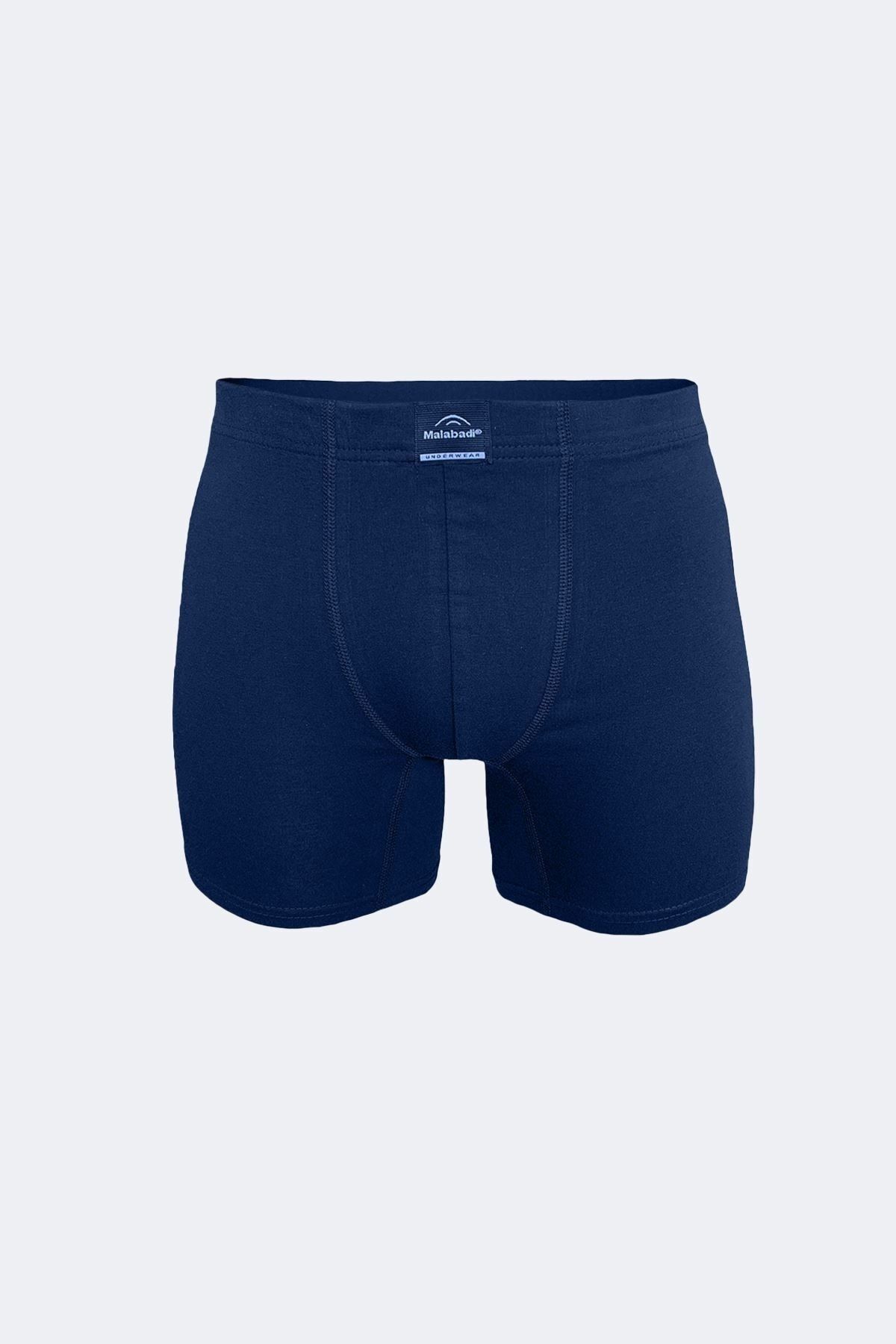 Erkek Pamuklu Uzun Boxer 073
