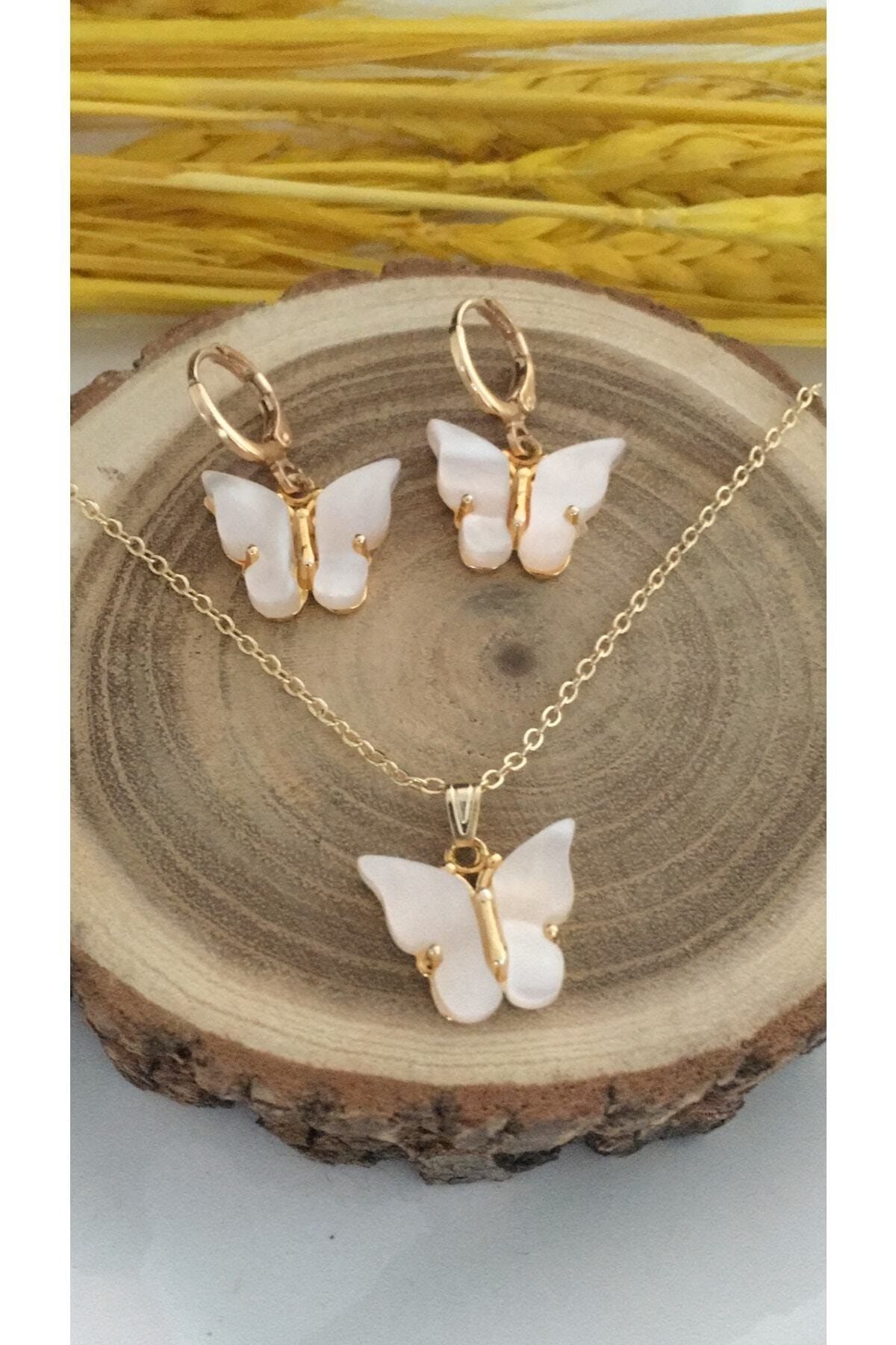Butterfly earring new arrivals set