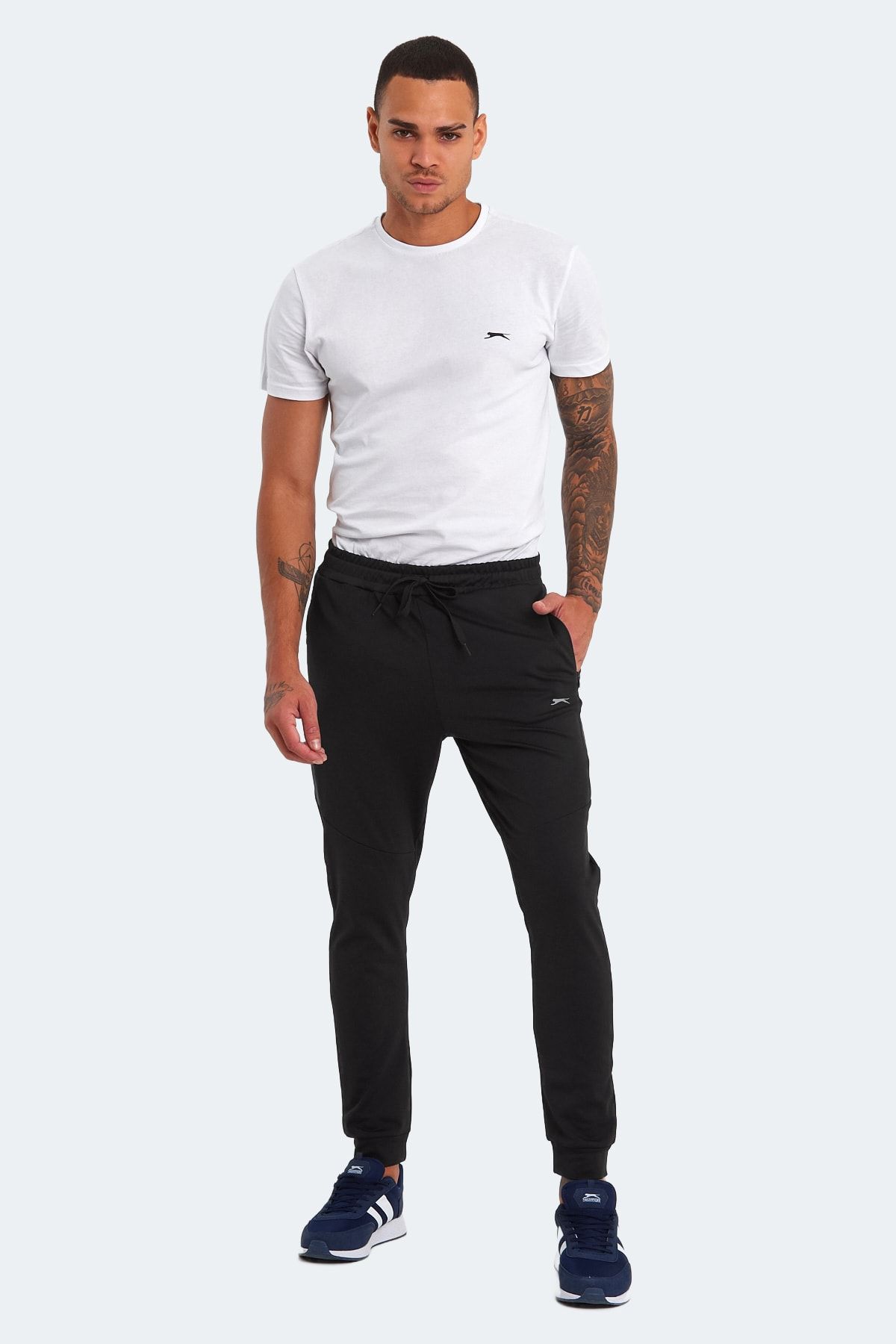 Mens slazenger discount tracksuit bottoms
