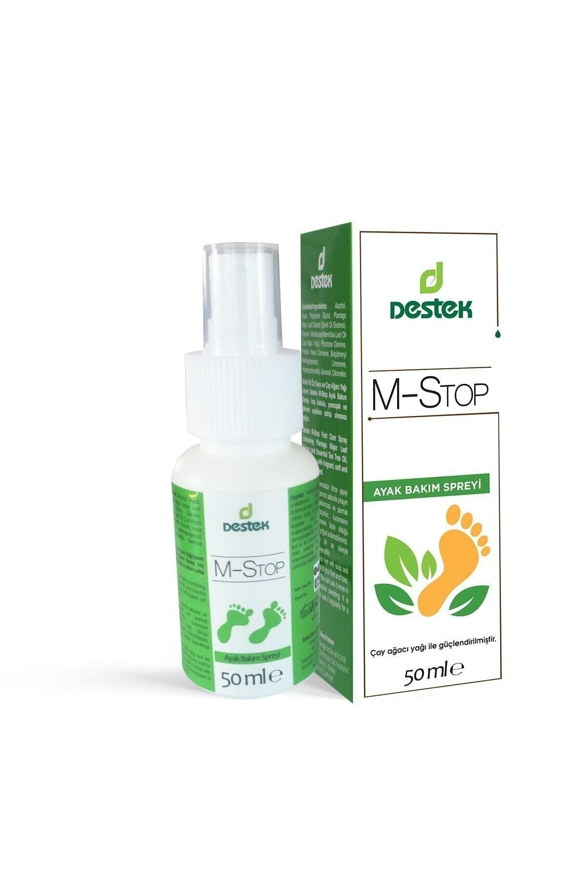 Destek M-stop Ayak Bakım Spreyi 50 ml — 8699649120846