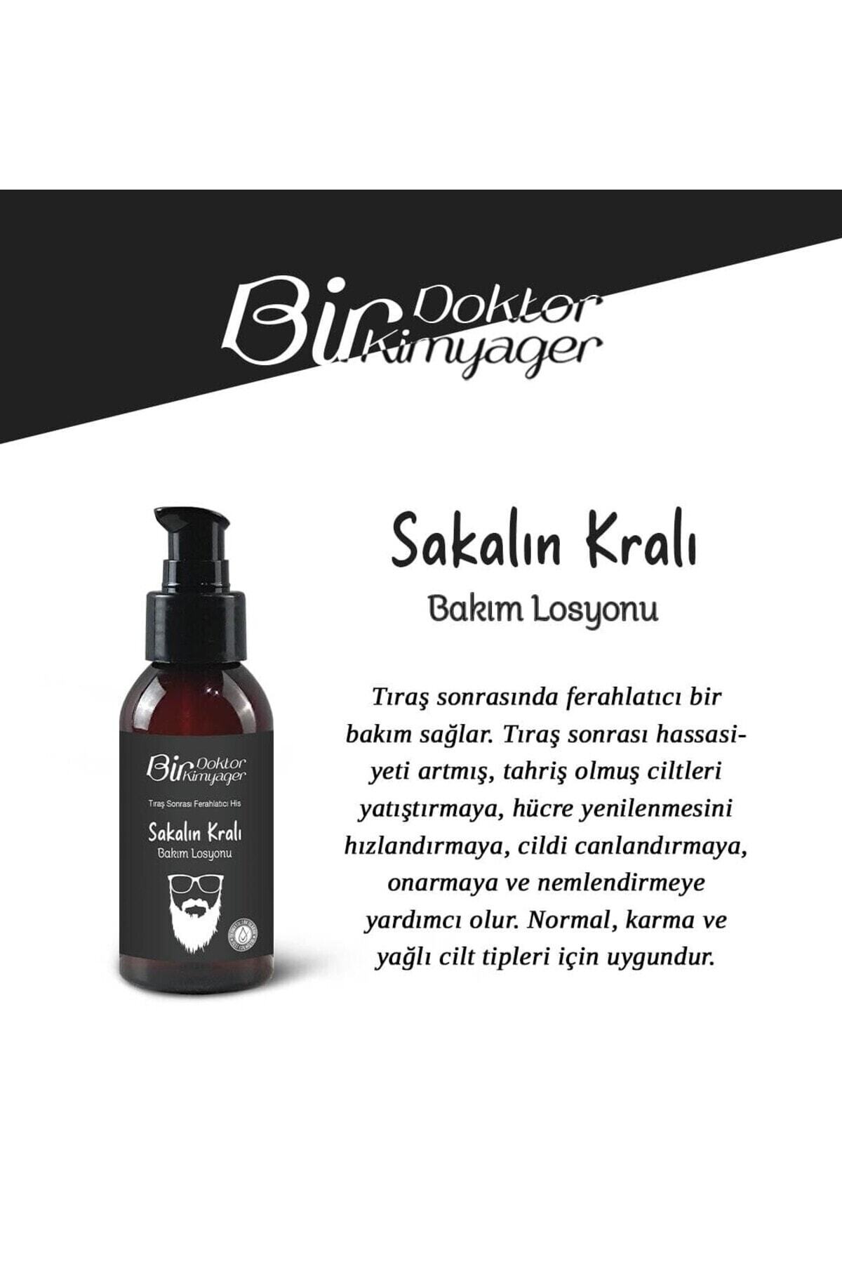 Bir Doktor Bir Kimyager Sakalın Kralı Tıraş Sonrası Bakım Losyonu (100 Ml)