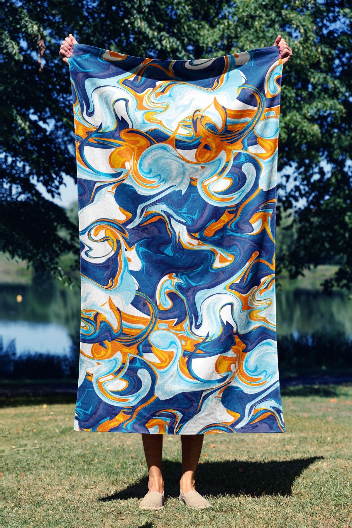 Essential Towel Madaline microfiber Beach Towel Lightweight And