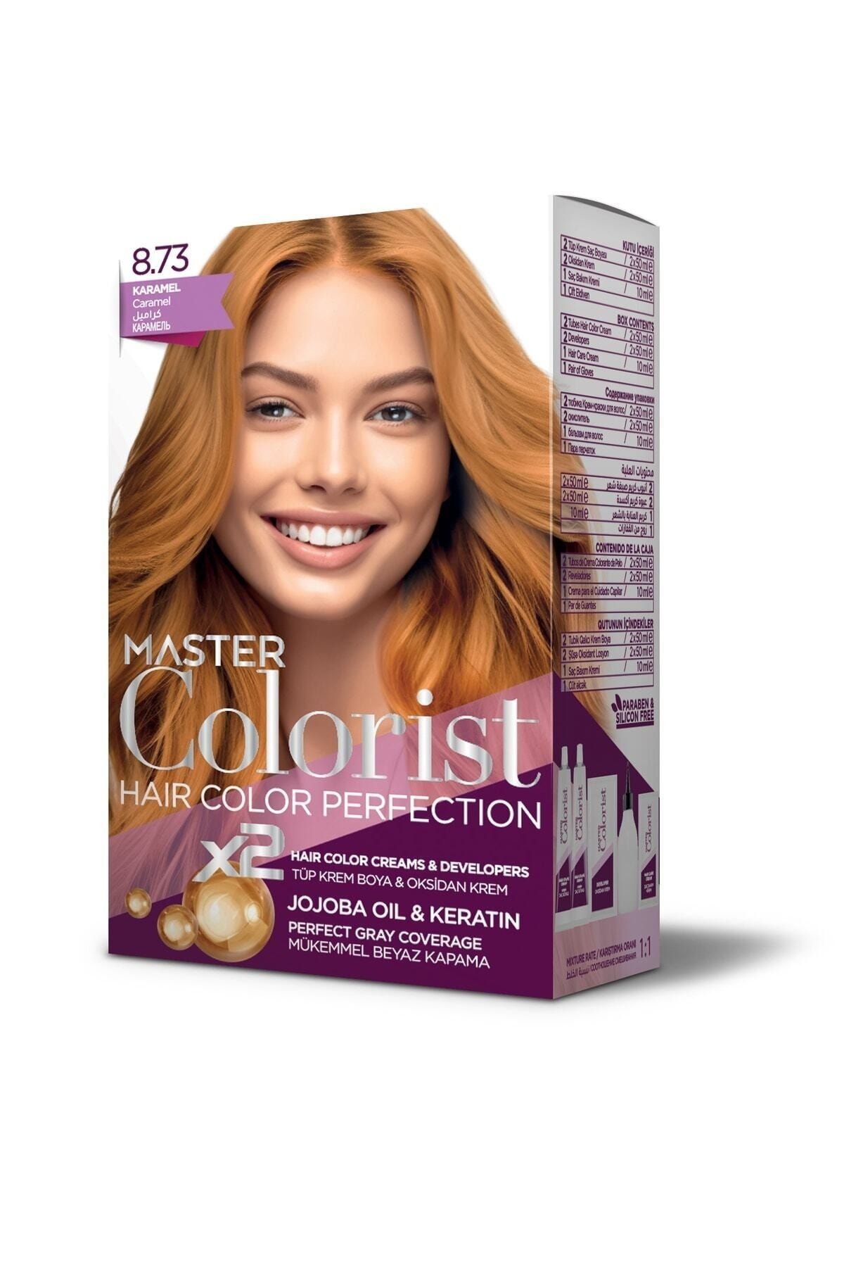 Master colorist 8 73 Karamel Set Boya Fiyatı Yorumları Trendyol