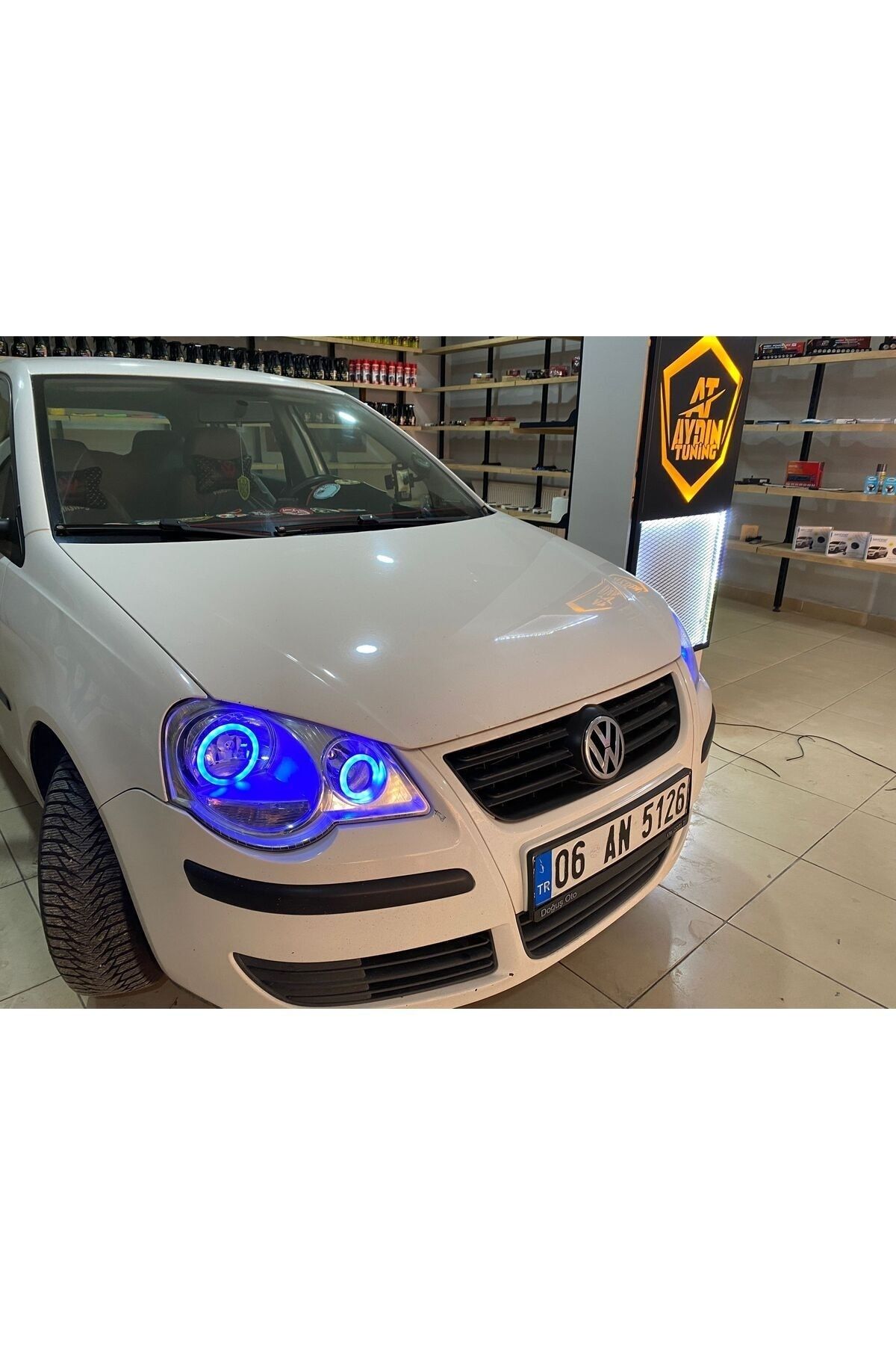 at ayd n tuning Vw Polo Mk4 Uyumlu Far Ici 4lu O Tip Rbg Angel 16 Renkli Kumandal Fiyat Yorumlar Trendyol