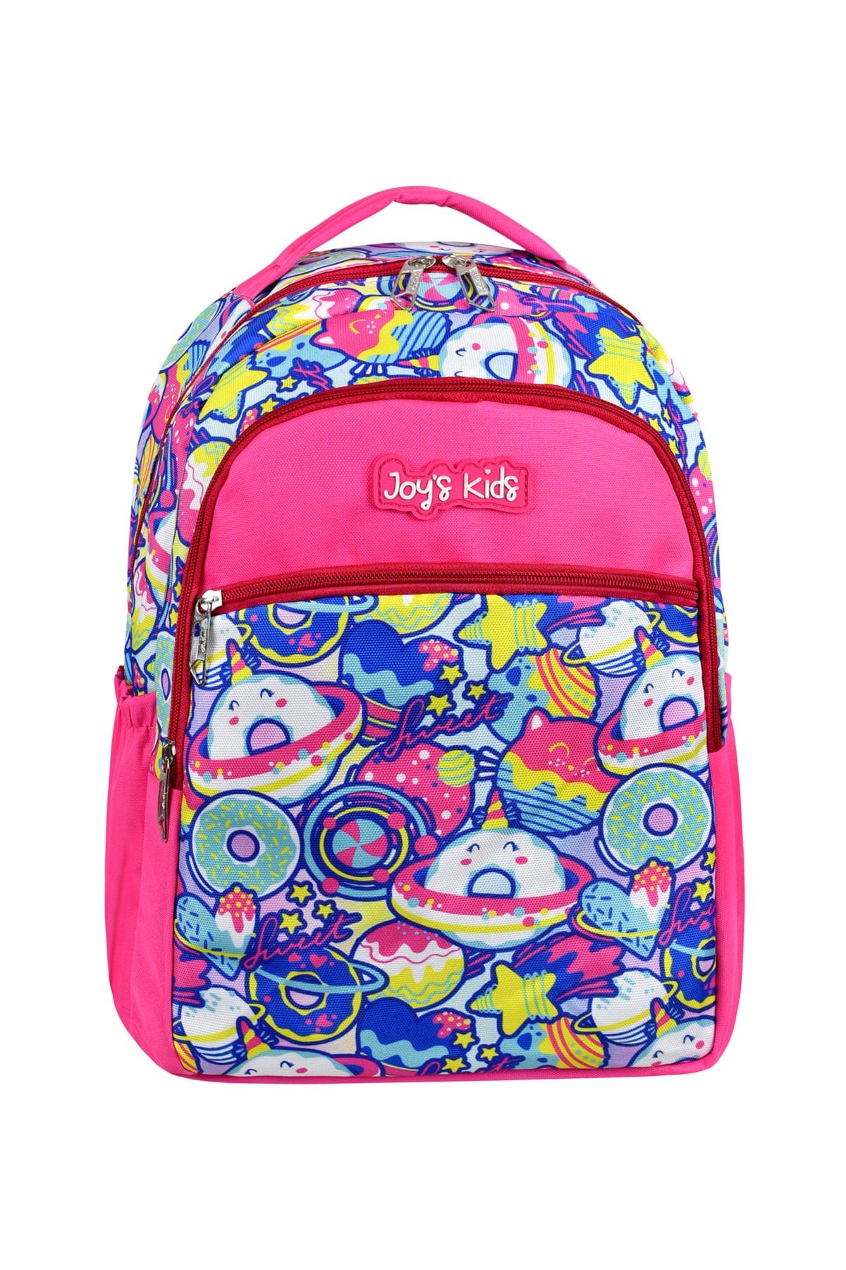 Bliss Licensed Donut Patterned Primary School Bag Lunch Box and